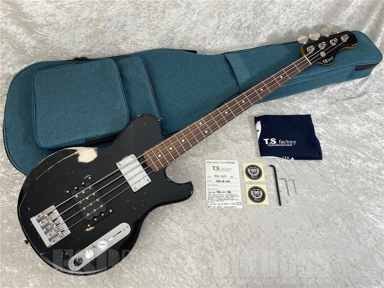 ギター T.S factory 151A-TSSP2 (Black) 即納可能】T.S factory(ティーエス ファクトリー) 151A-TSSP2 EB