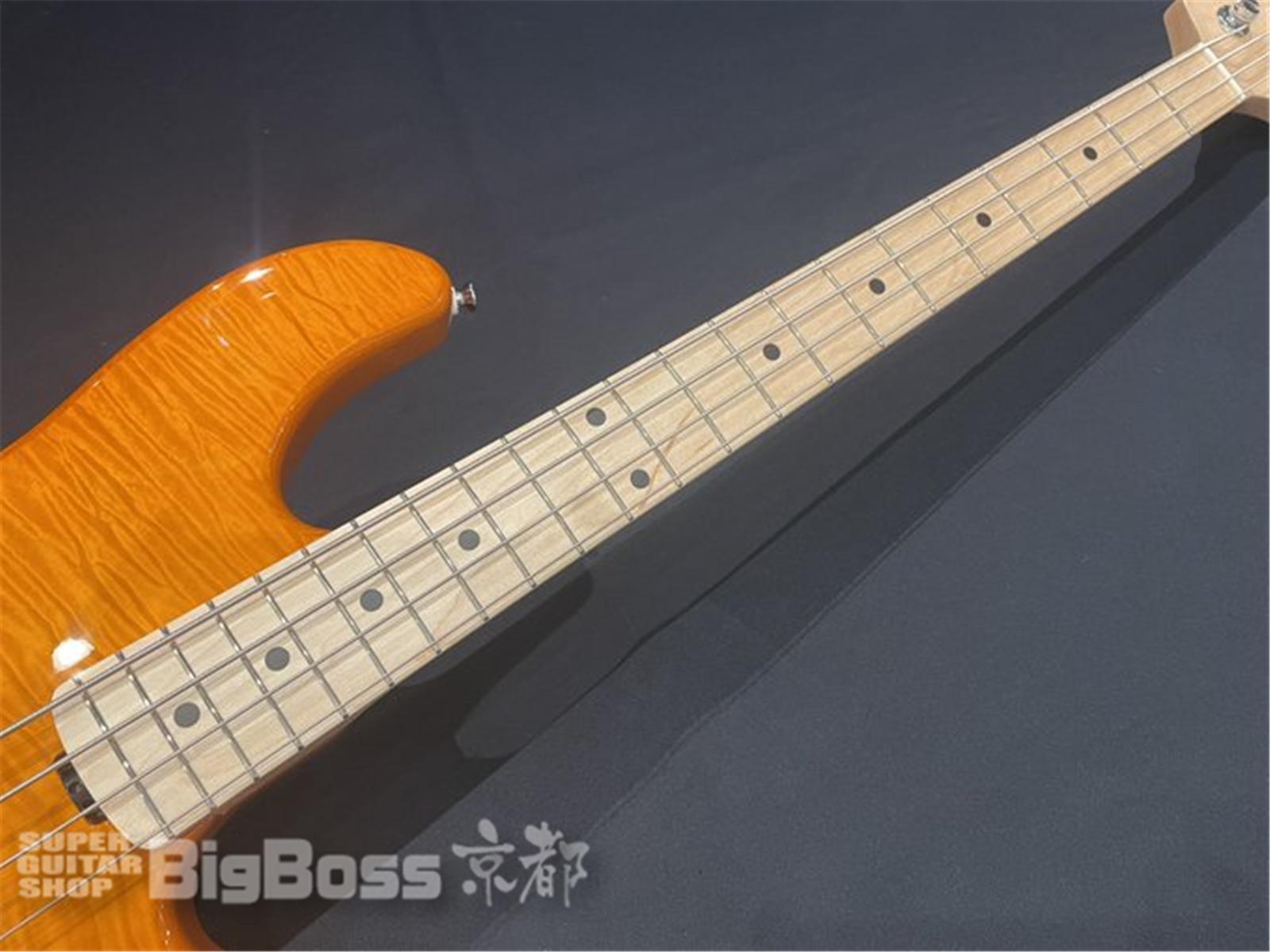 【即納可能】LAKLAND(レイクランド) SL44-94 Deluxe (Maple FB) / Amber Translucent  京都店