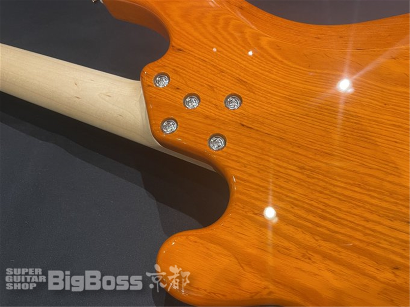 【即納可能】LAKLAND(レイクランド) SL44-94 Deluxe (Maple FB) / Amber Translucent  京都店