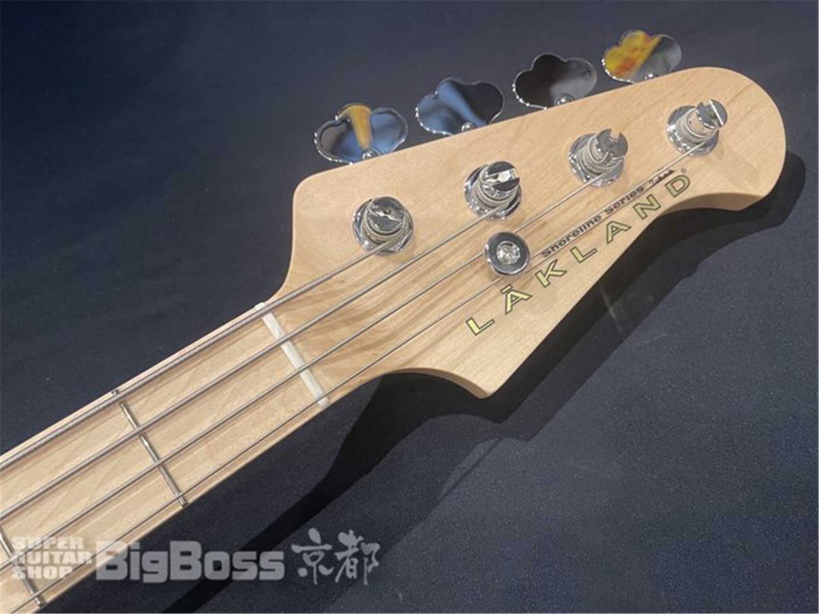 【即納可能】LAKLAND(レイクランド) SL44-94 Deluxe (Maple FB) / Amber Translucent  京都店