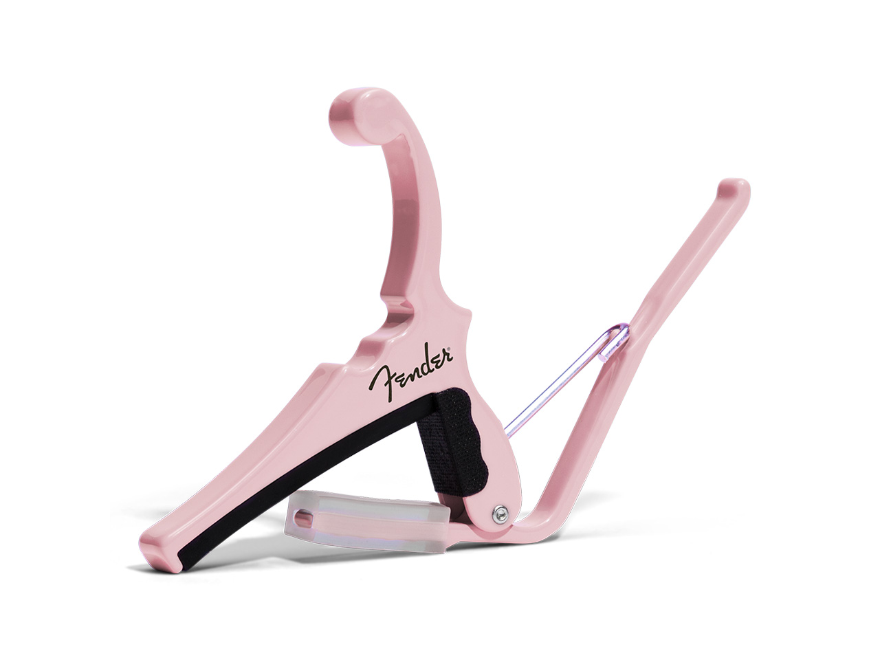 KYSER(カイザー) Fender® x Kyser® Quick-Change® Electric Guitar Capo 6 STRING SHELL PINK / KGEFSPA (カポタスト)