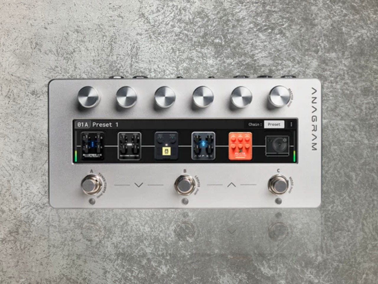 【即納可能】Darkglass Electronics(ダークグラスエレクトロニクス) ANAGRAM (ベース用マルチエフェクター) 広島店