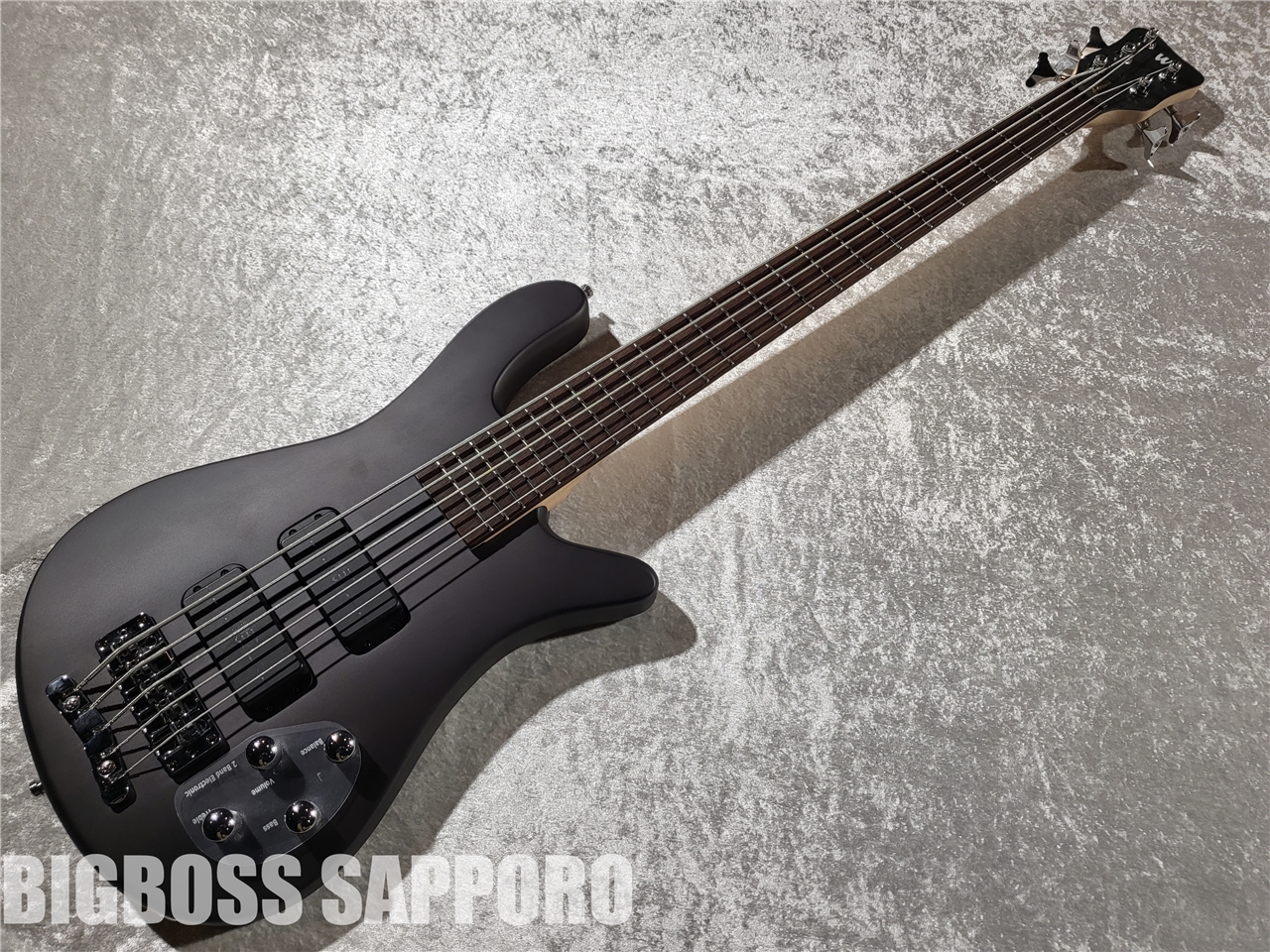 【即納可能】Warwick (ワーウィック) Rock Bass Streamer Standard 5st (Nirbana Black Transparent) 札幌店