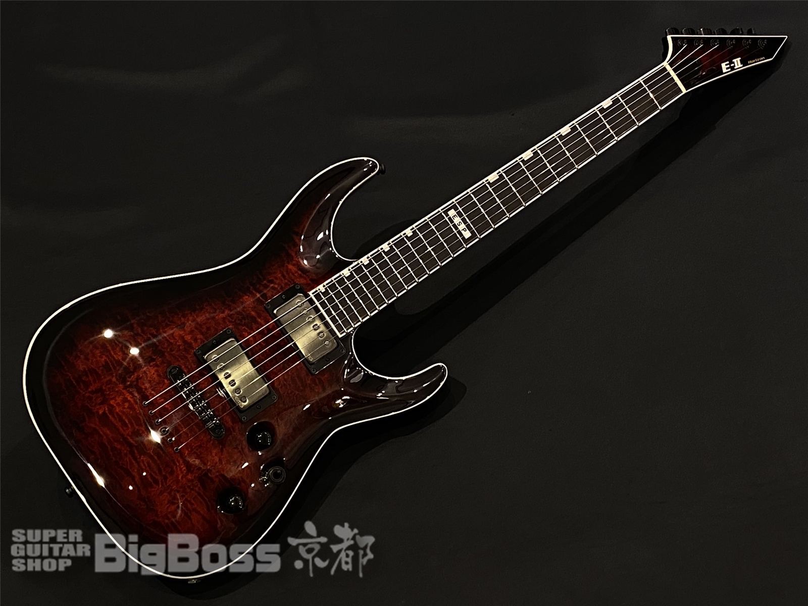 【即納可能】E-II(イーツー) HORIZON NT-II / See Thru Black Cherry Sunburst 京都店