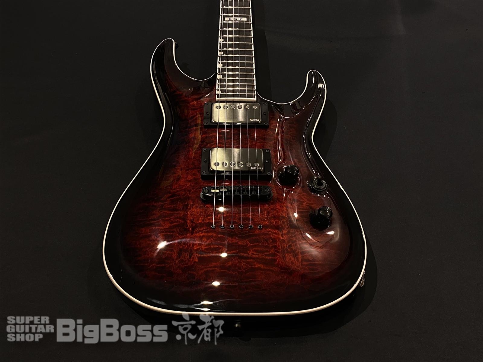 【即納可能】E-II(イーツー) HORIZON NT-II / See Thru Black Cherry Sunburst 京都店