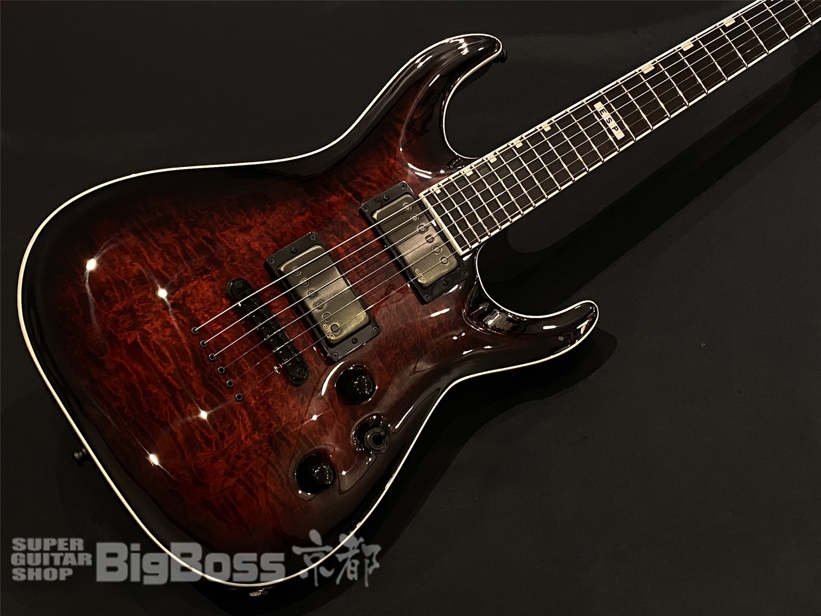 【即納可能】E-II(イーツー) HORIZON NT-II / See Thru Black Cherry Sunburst 京都店