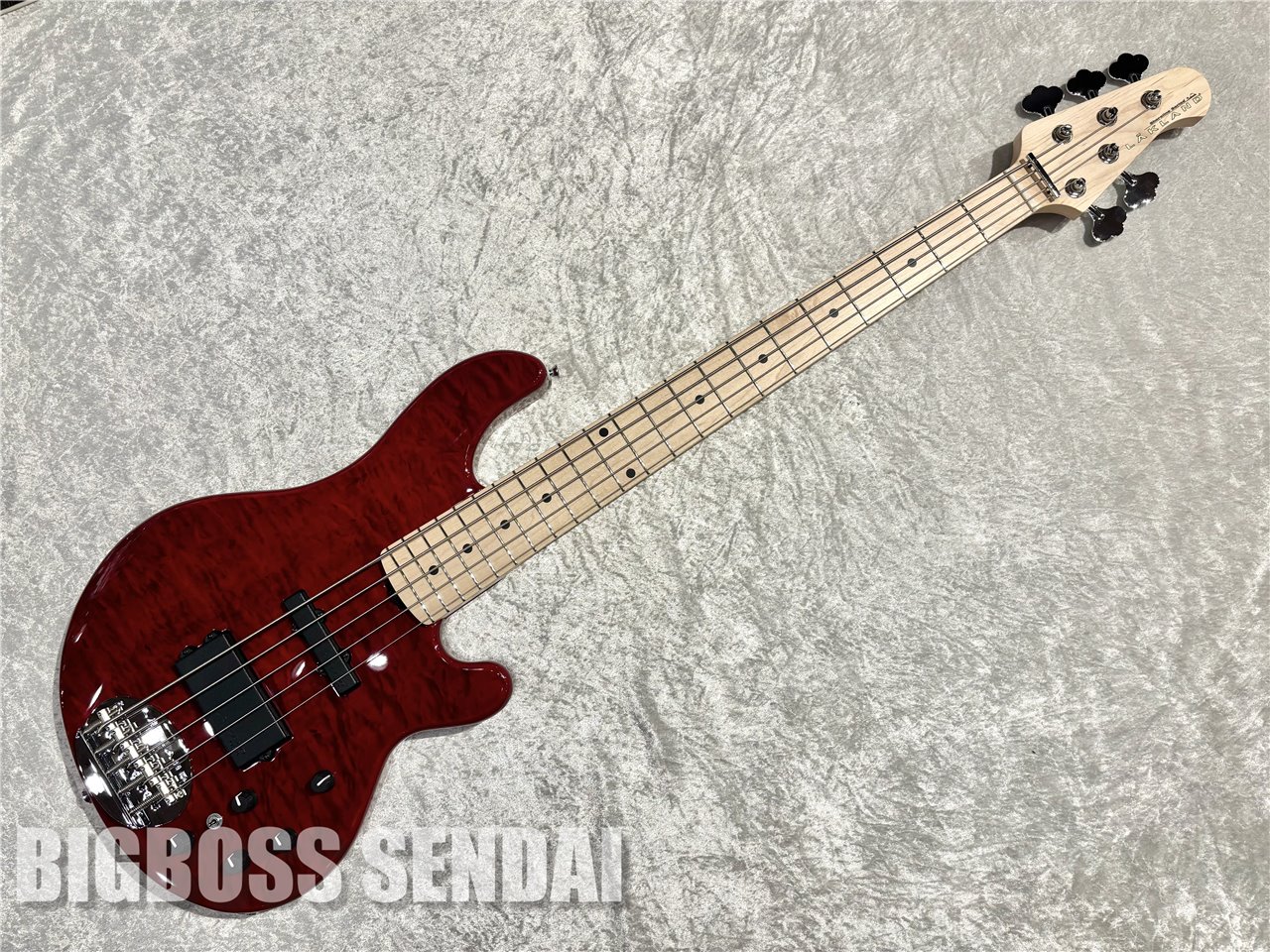 【即納可能】LAKLAND(レイクランド)Shoreline Series SL55-94 Deluxe / Burgundy Translucent / Maple FB 仙台店