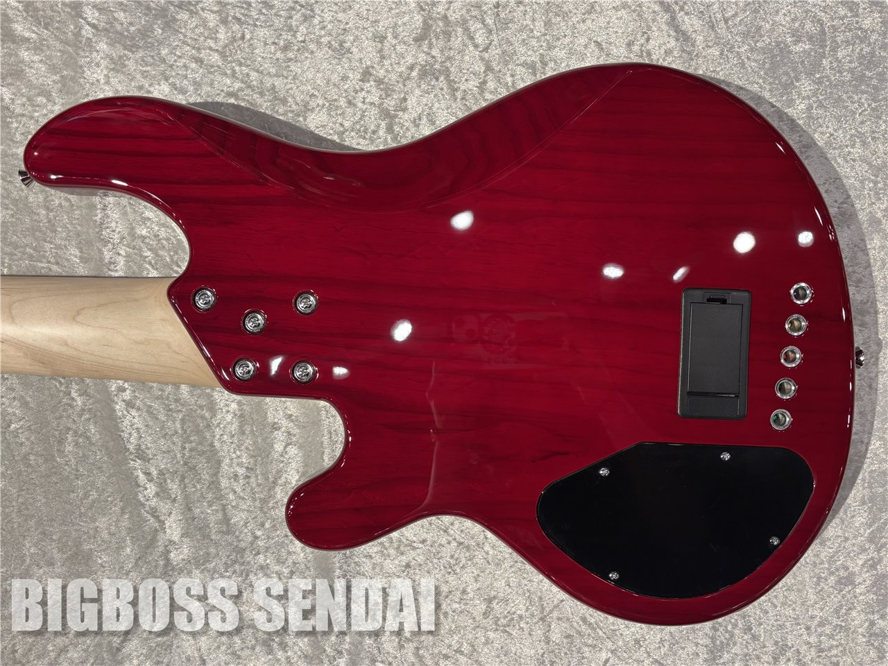 【即納可能】LAKLAND(レイクランド)Shoreline Series SL55-94 Deluxe / Burgundy Translucent / Maple FB 仙台店