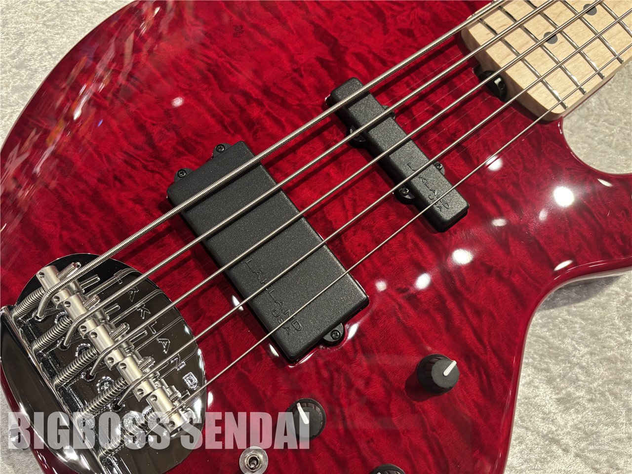 【即納可能】LAKLAND(レイクランド)Shoreline Series SL55-94 Deluxe / Burgundy Translucent / Maple FB 仙台店