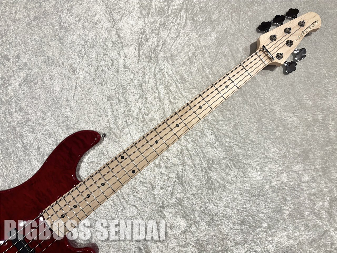 【即納可能】LAKLAND(レイクランド)Shoreline Series SL55-94 Deluxe / Burgundy Translucent / Maple FB 仙台店