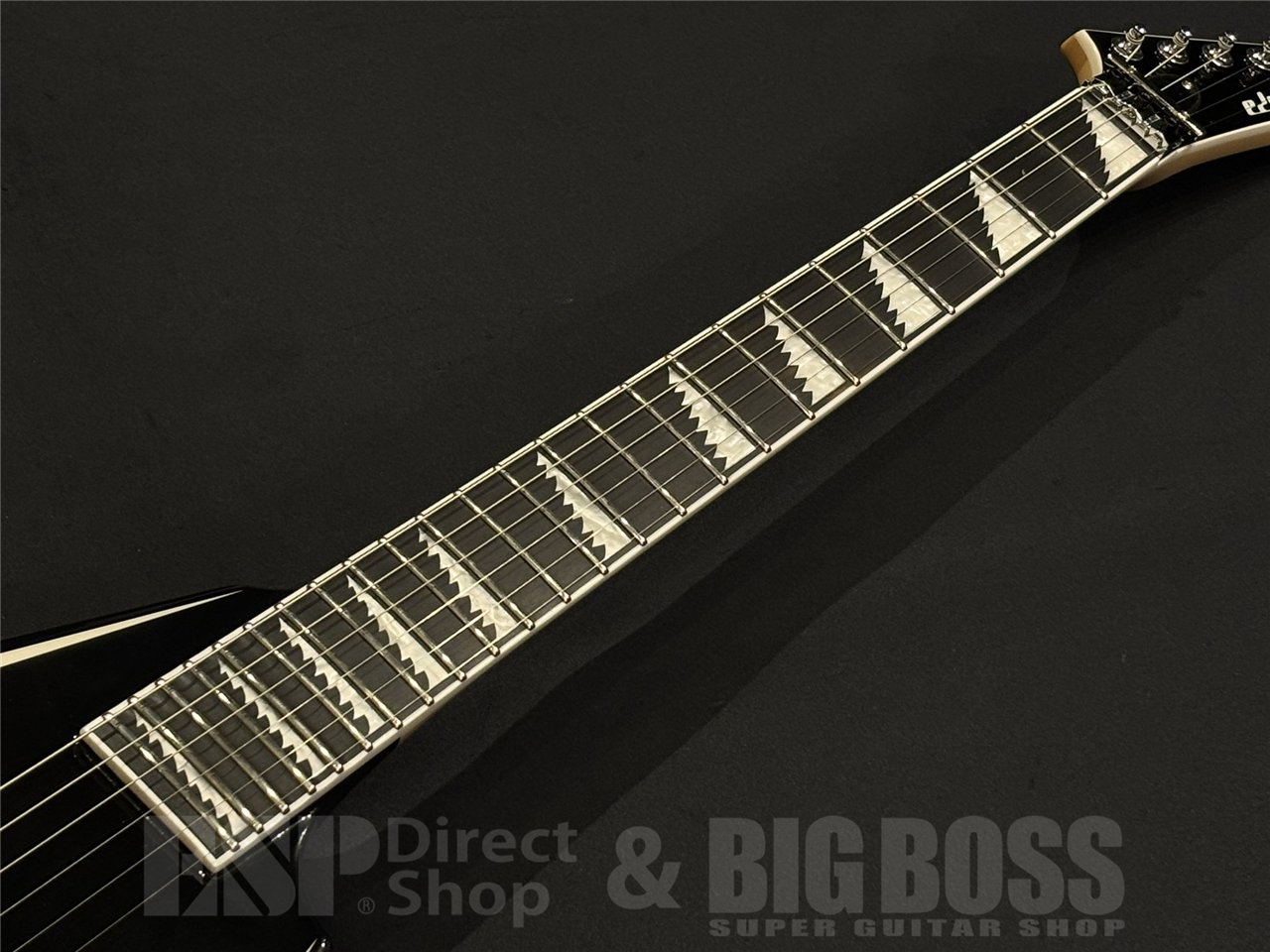 【即納可能】EDWARDS E-ALEXI SAWTOOTH / Black with White Pin Stripe 京都店