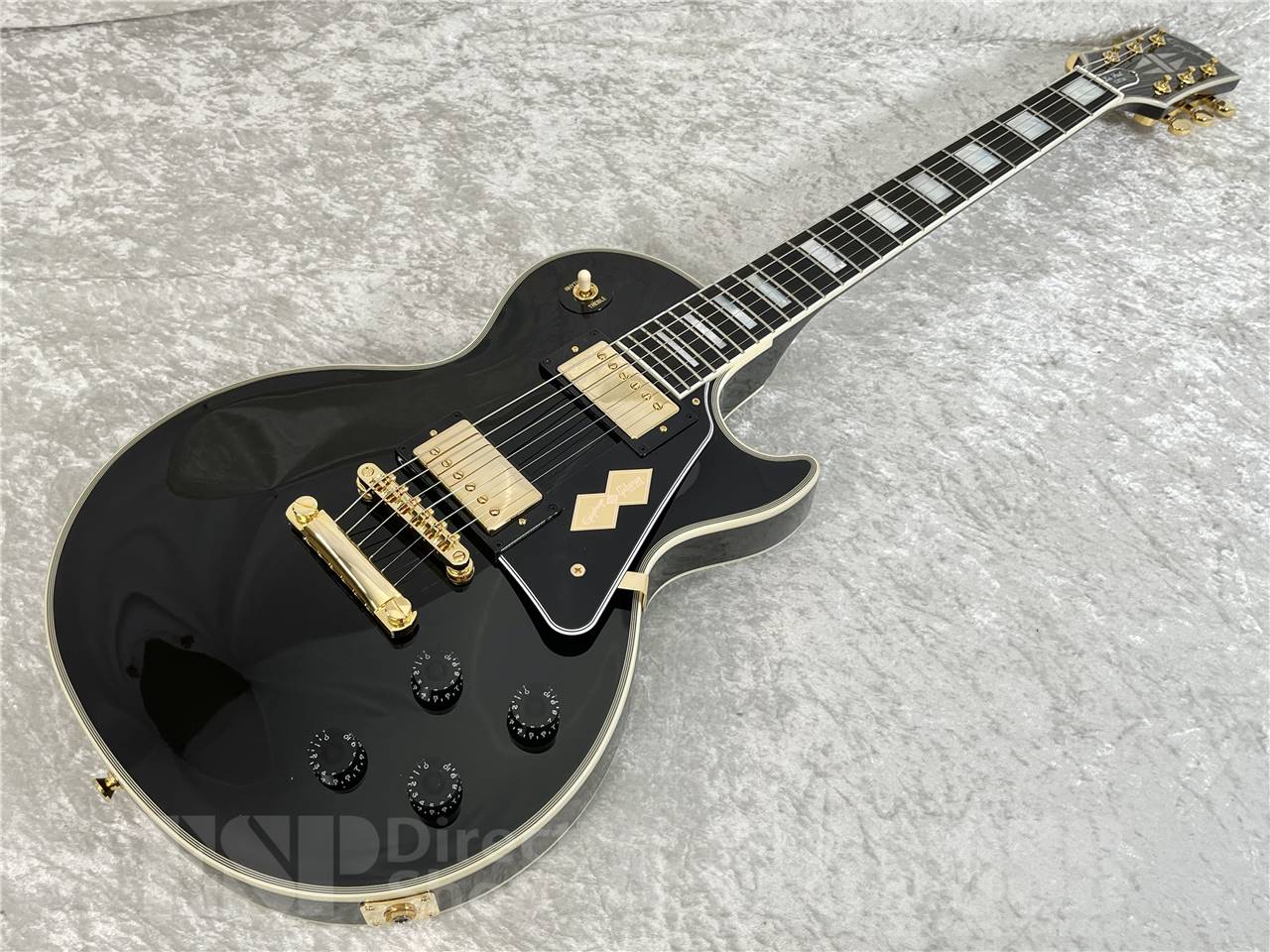 【即納可能】Epiphone ( エピフォン )Inspired by Gibson Custom  Les Paul Custom Ebony (エレキギター) お茶の水駅前店・別館
