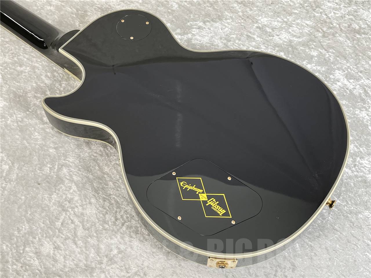 【即納可能】Epiphone ( エピフォン )Inspired by Gibson Custom Les Paul Custom Ebony (エレキギター) お茶の水駅前店・別館
