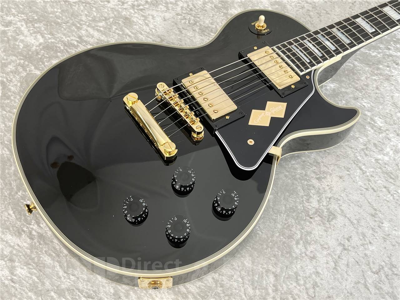 【即納可能】Epiphone ( エピフォン )Inspired by Gibson Custom Les Paul Custom Ebony (エレキギター) お茶の水駅前店・別館