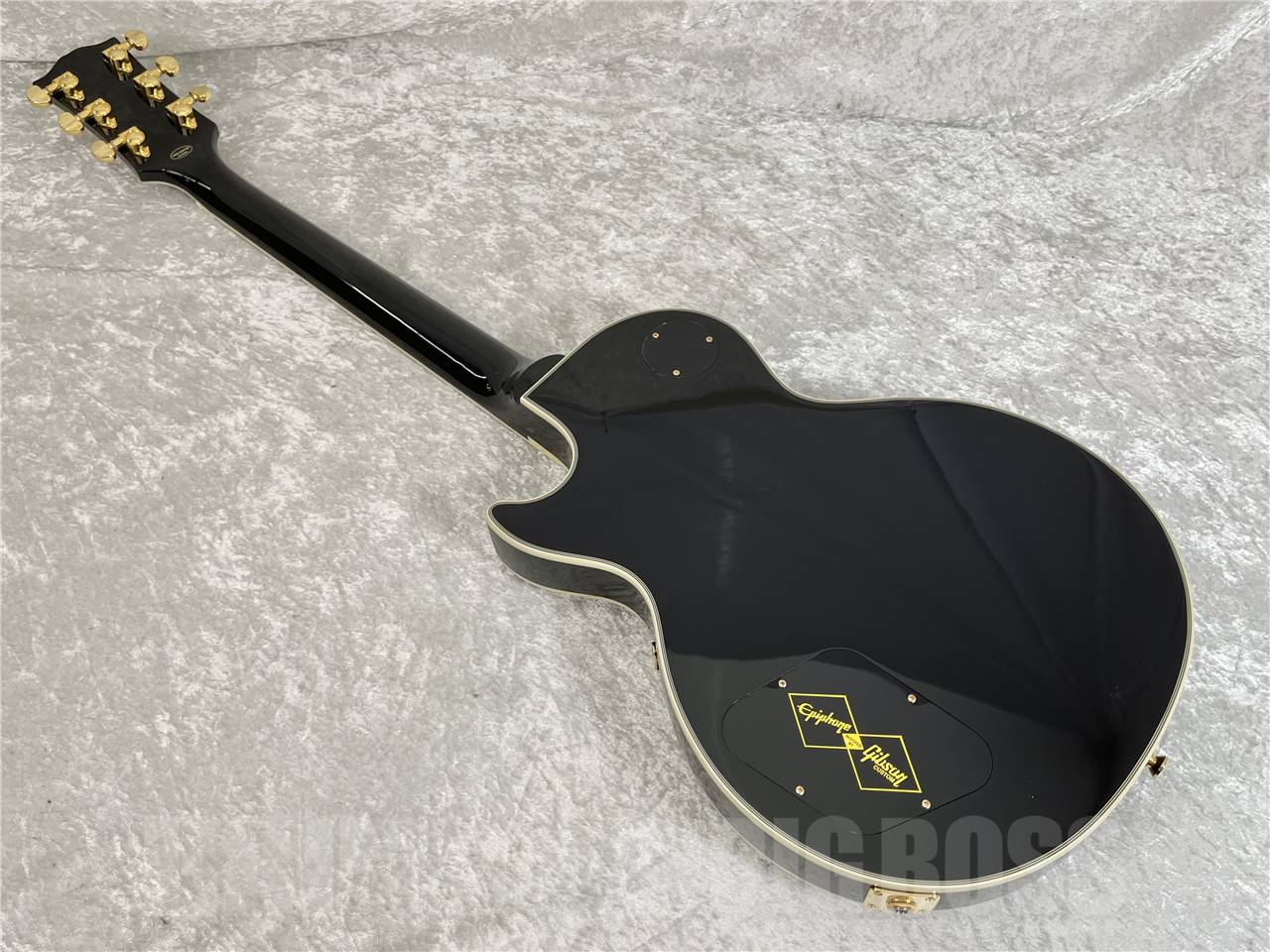 【即納可能】Epiphone ( エピフォン )Inspired by Gibson Custom Les Paul Custom Ebony (エレキギター) お茶の水駅前店・別館