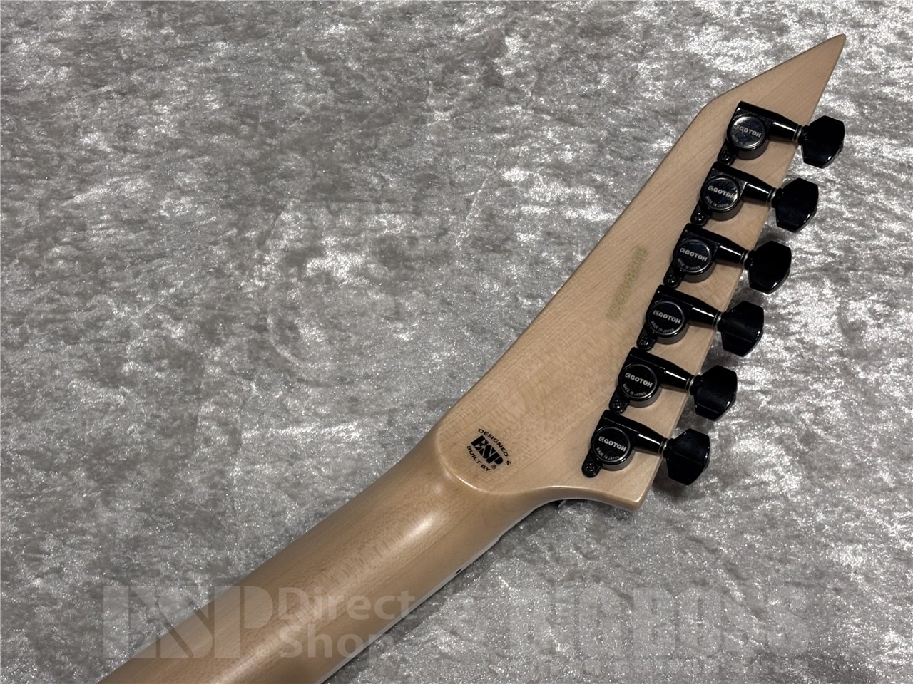 【即納可能】EDWARDS(エドワーズ) E-ALEXI PINK SAWTOOTH / Black with Pink Pin Stripe (Alexi Laiho Model) 広島店