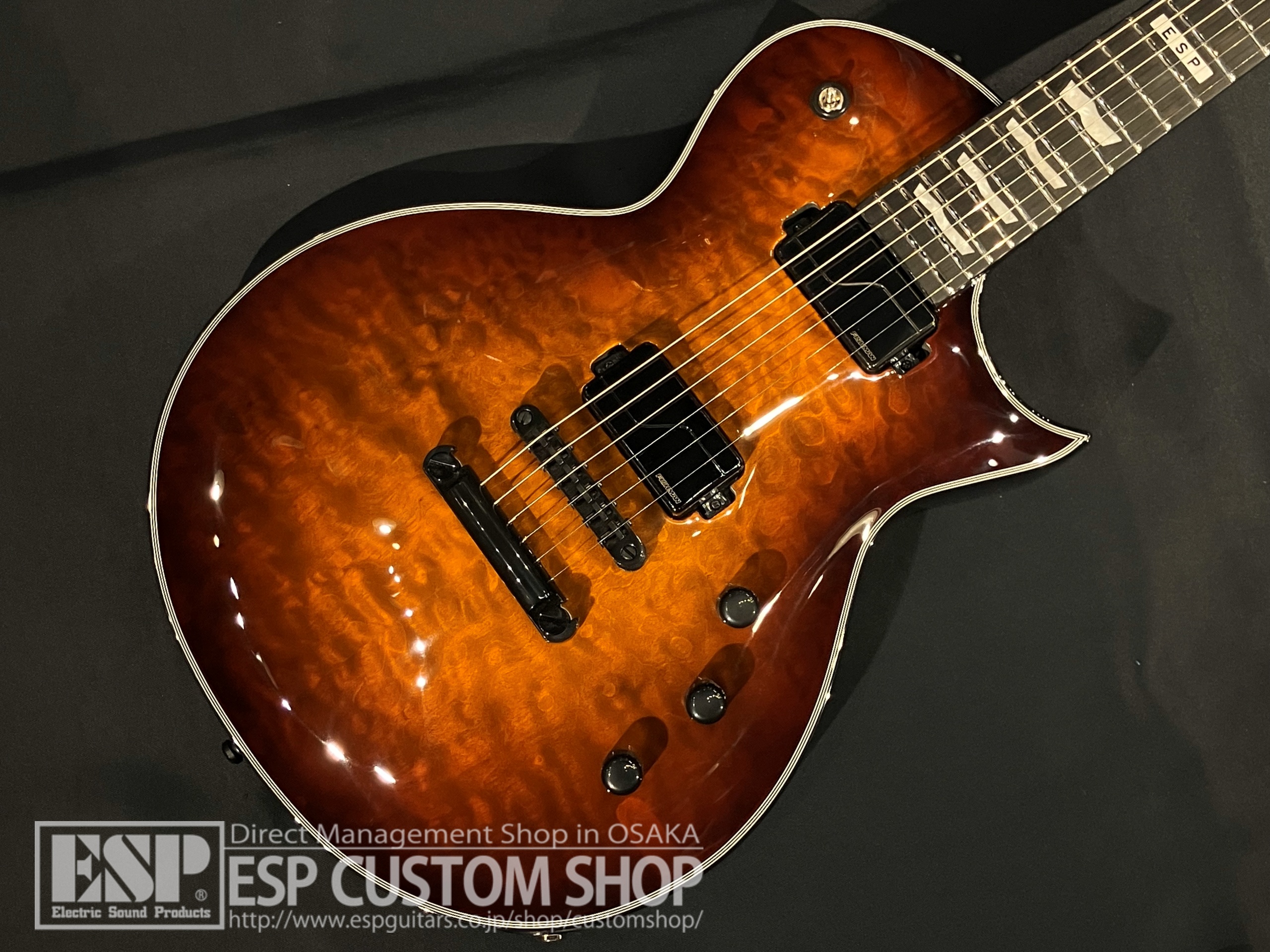 【即納可能】E-II（イーツー）EC QM FL / Tiger Eye Sunburst 大阪店