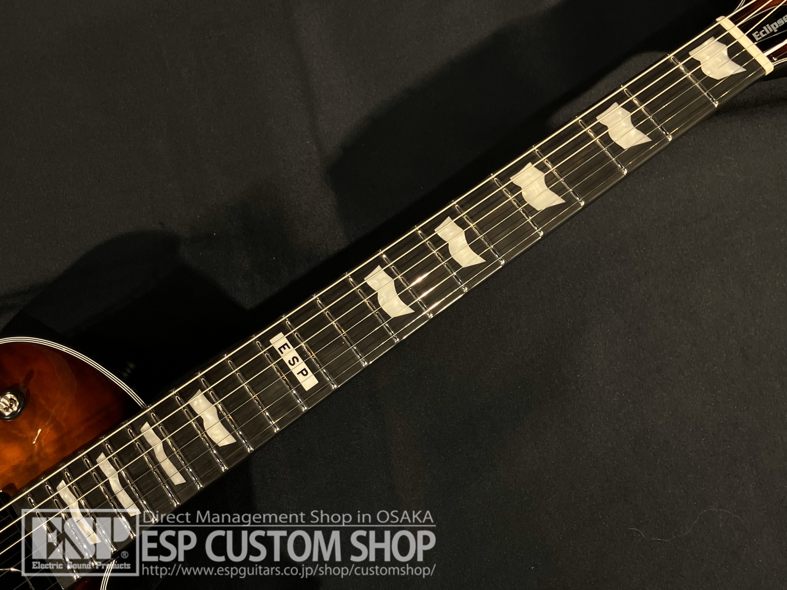 【即納可能】E-II（イーツー）EC QM FL / Tiger Eye Sunburst 大阪店