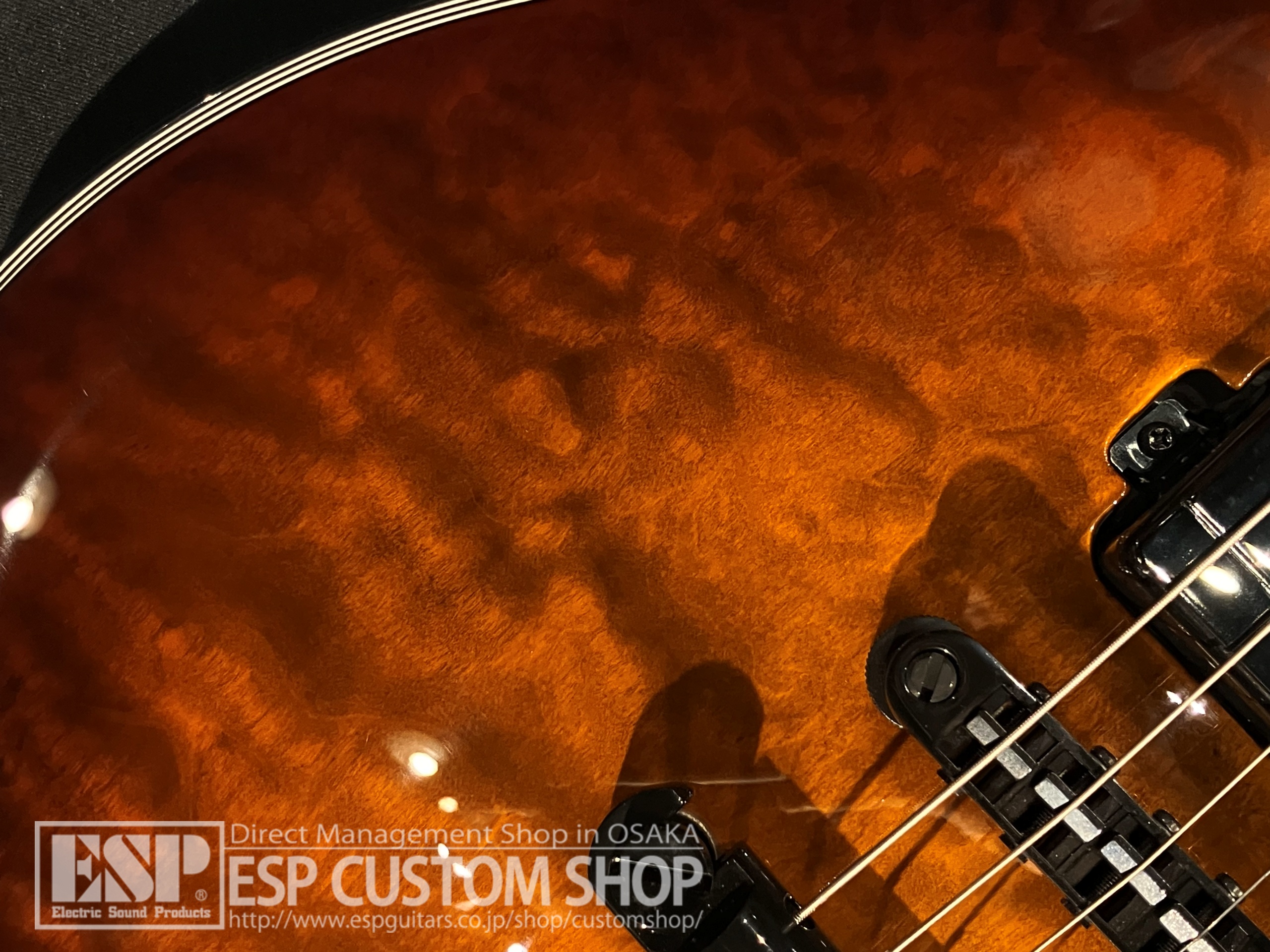 【即納可能】E-II（イーツー）EC QM FL / Tiger Eye Sunburst 大阪店