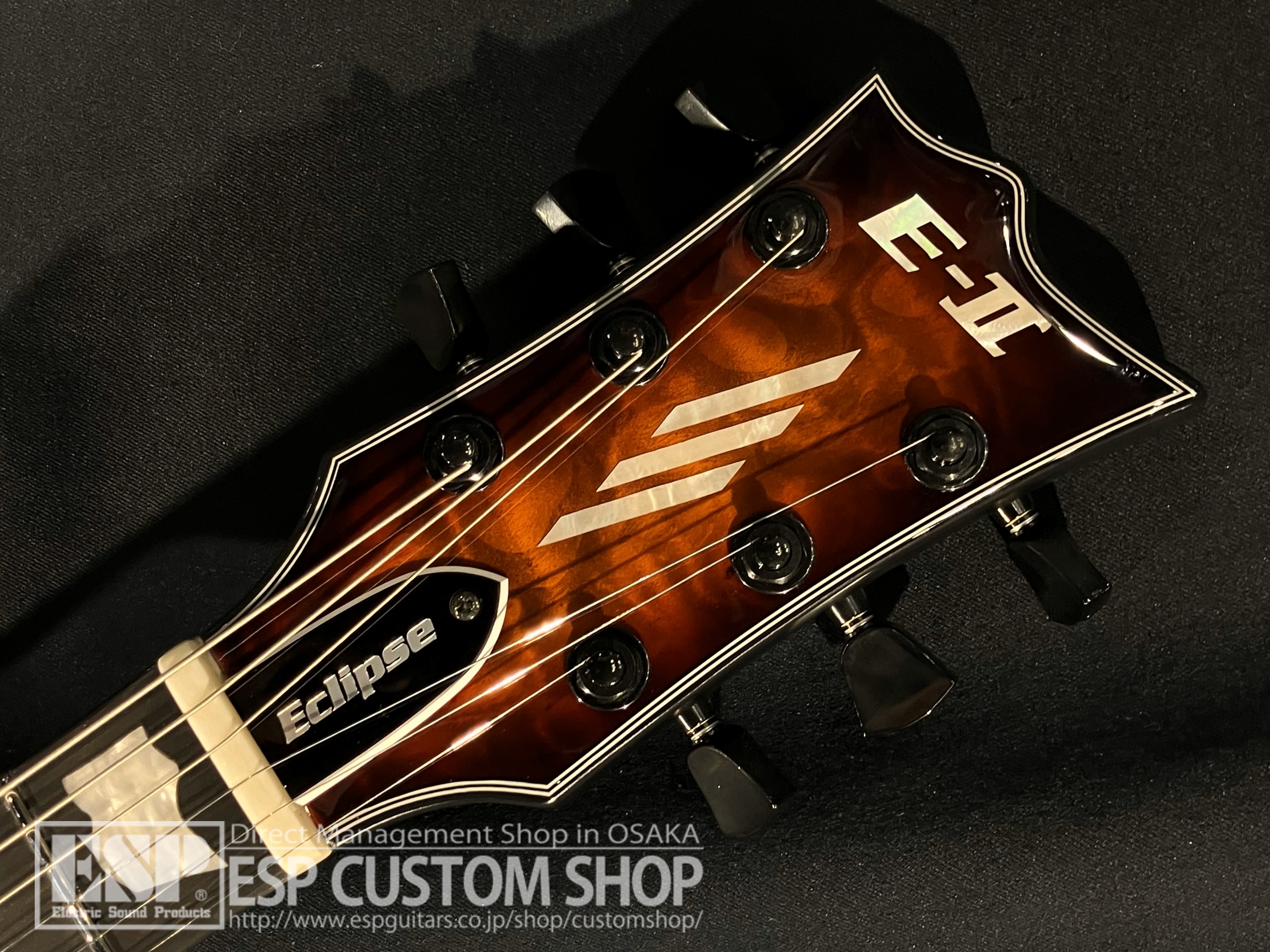 【即納可能】E-II（イーツー）EC QM FL / Tiger Eye Sunburst 大阪店