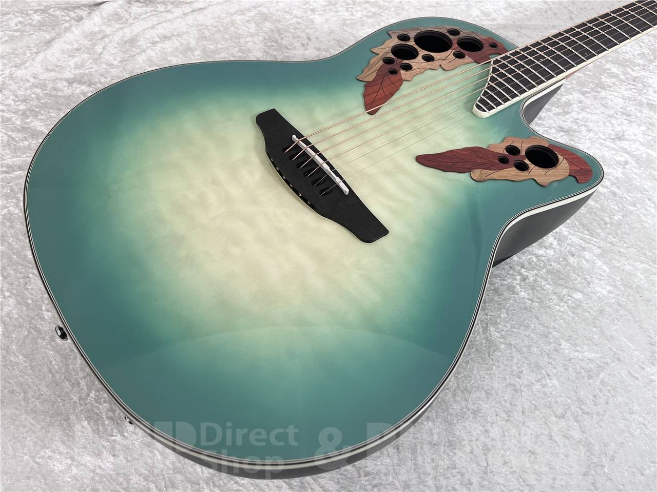 【即納可能】Ovation(オベーション) Celebrity Elite® Exotic Mid Depth CE44X-9B Mint Burst (エレクトリックアコースティックギター) お茶の水駅前店・別館