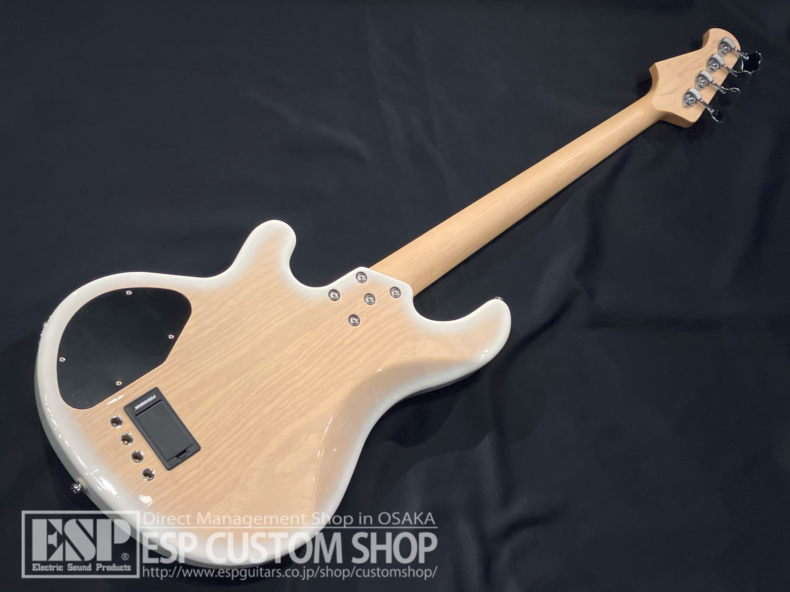 【即納可能】LAKLAND(レイクランド) SL44-94 Deluxe Bubinga (Rose FB) / Snow White Sunburst 大阪店【中古・アウトレット タイムセール開催中】