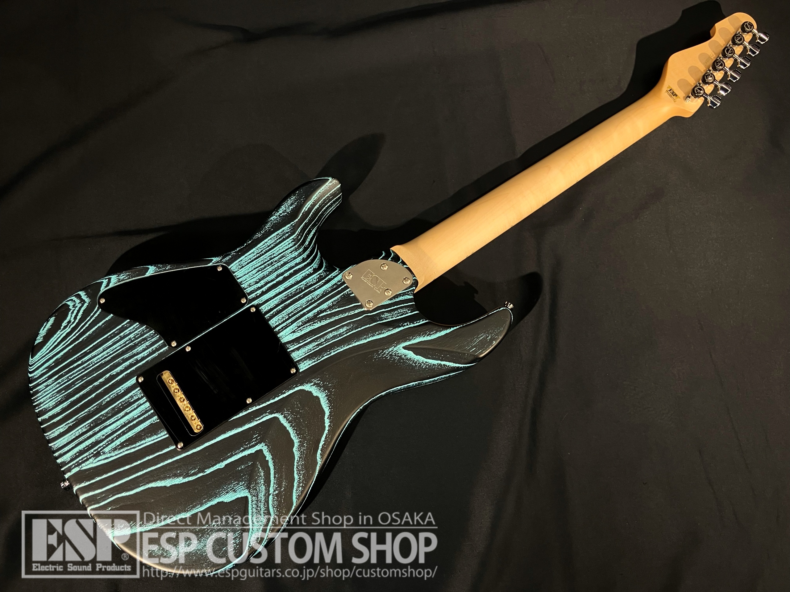 【即納可能】ESP(イーエスピー) SNAPPER-AS/M BR-DRIFTWOOD / Black w/Blue Filler 大阪店