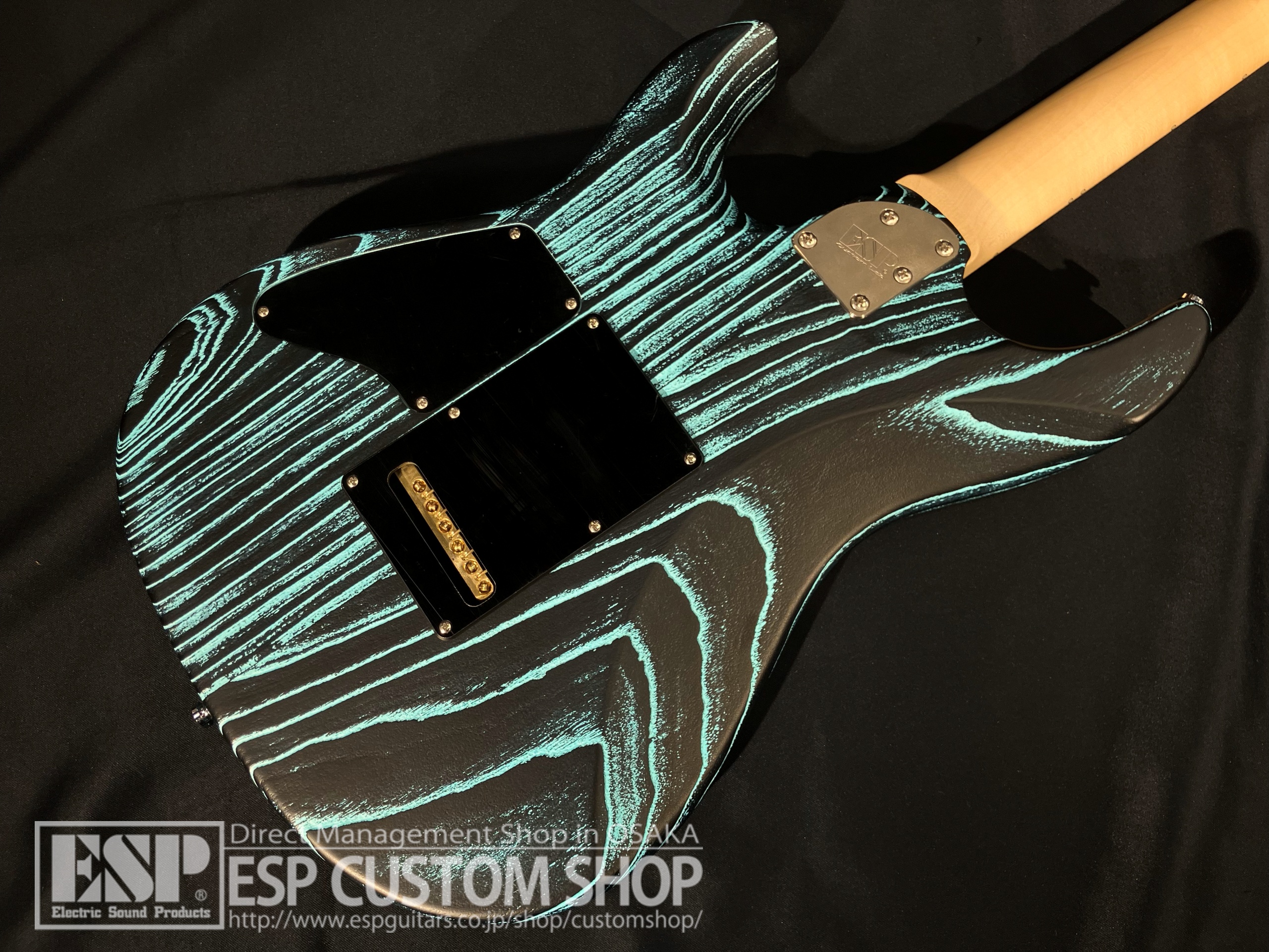 【即納可能】ESP(イーエスピー) SNAPPER-AS/M BR-DRIFTWOOD / Black w/Blue Filler 大阪店