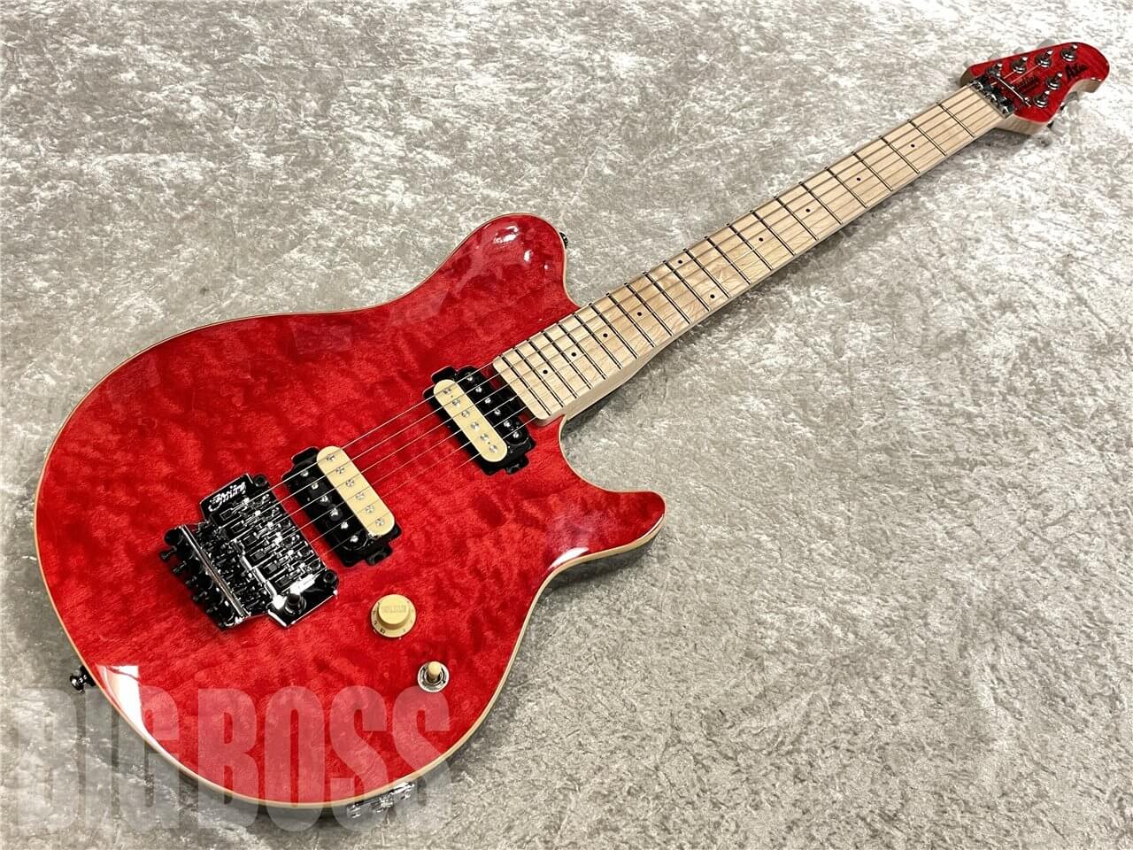 【即納可能】Sterling by MUSIC MAN（スターリンバイミュージックマン）AX40（Transparent Red）　名古屋店