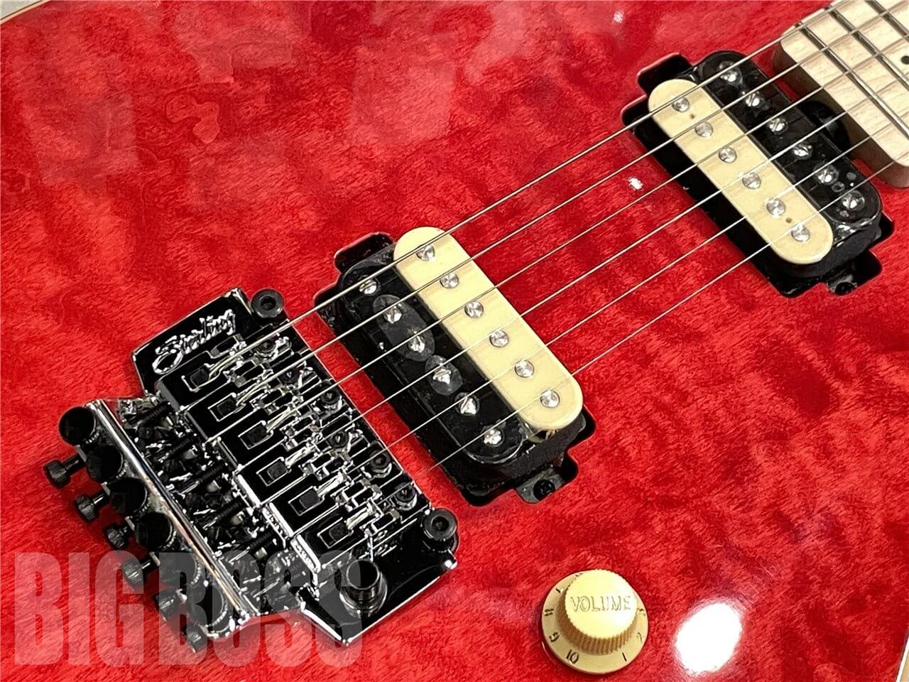 【即納可能】Sterling by MUSIC MAN（スターリンバイミュージックマン）AX40（Transparent Red）　名古屋店