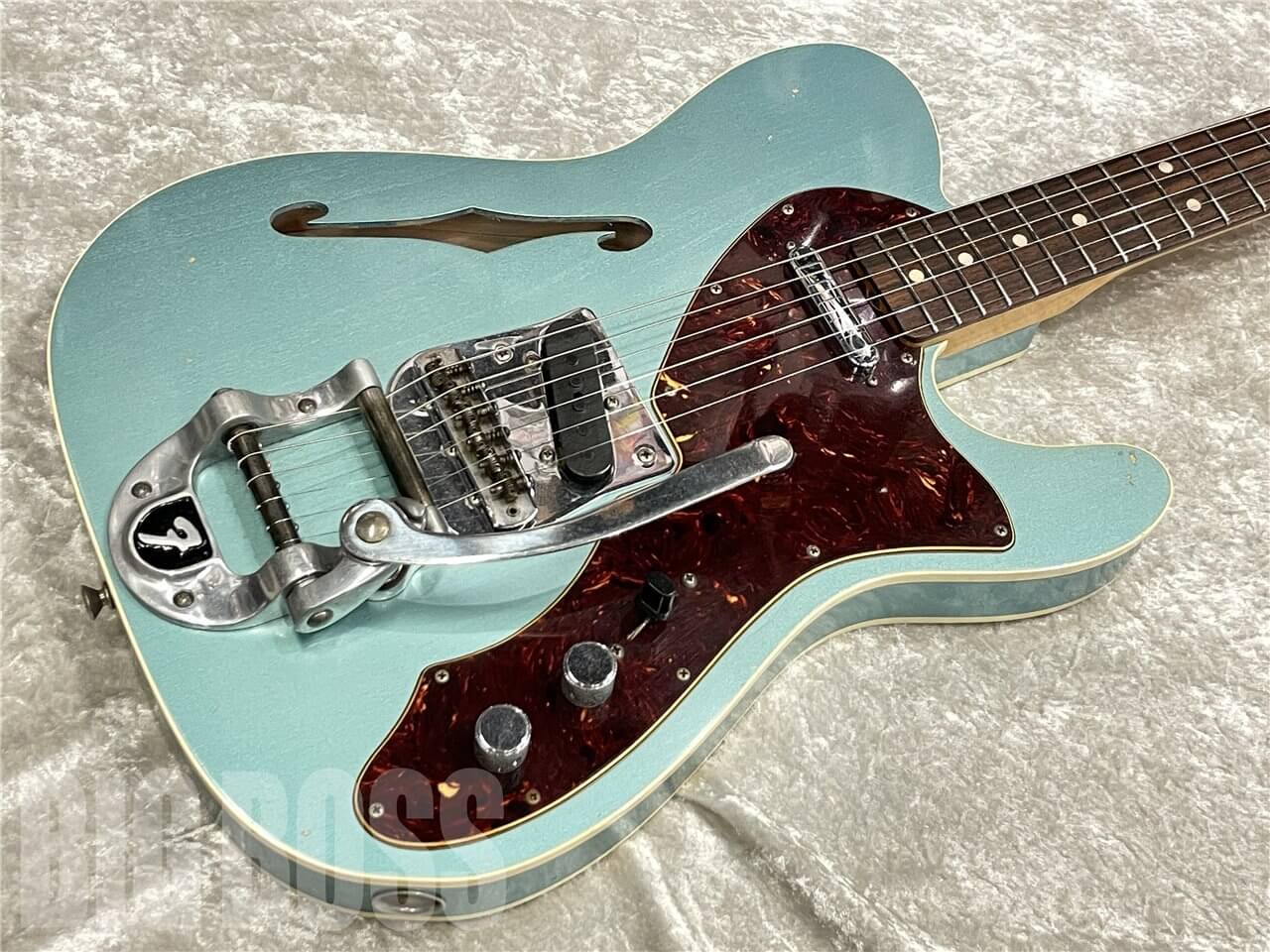 【即納可能/USED】Fender（フェンダー）Custom Shop 60s Telecaster Custom Thinline w/Bigsby Journeyman Relic（Super Faded/Aged Teal Green Metallic）　名古屋店