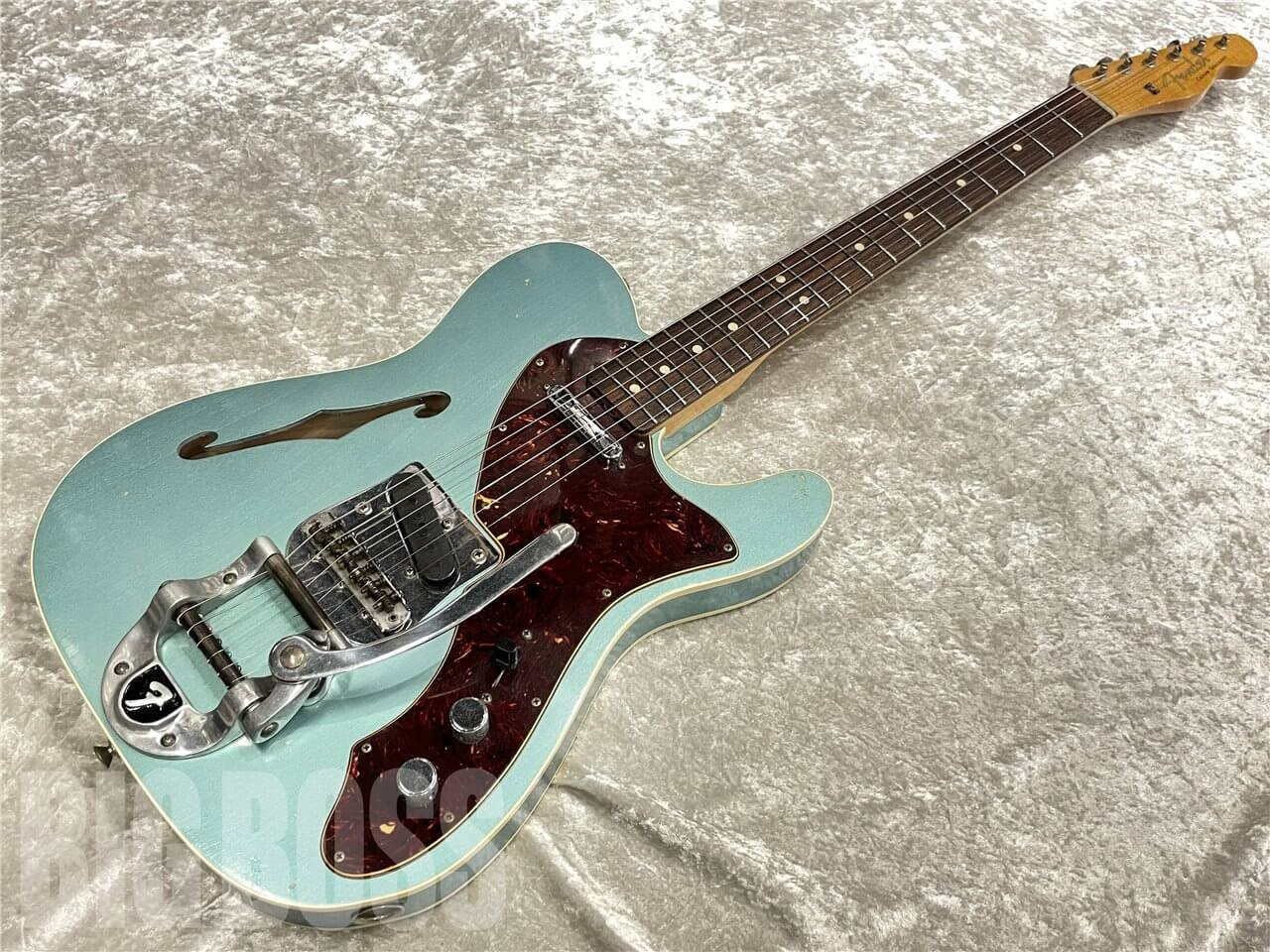 【即納可能/USED】Fender（フェンダー）Custom Shop 60s Telecaster Custom Thinline w/Bigsby Journeyman Relic（Super Faded/Aged Teal Green Metallic）　名古屋店