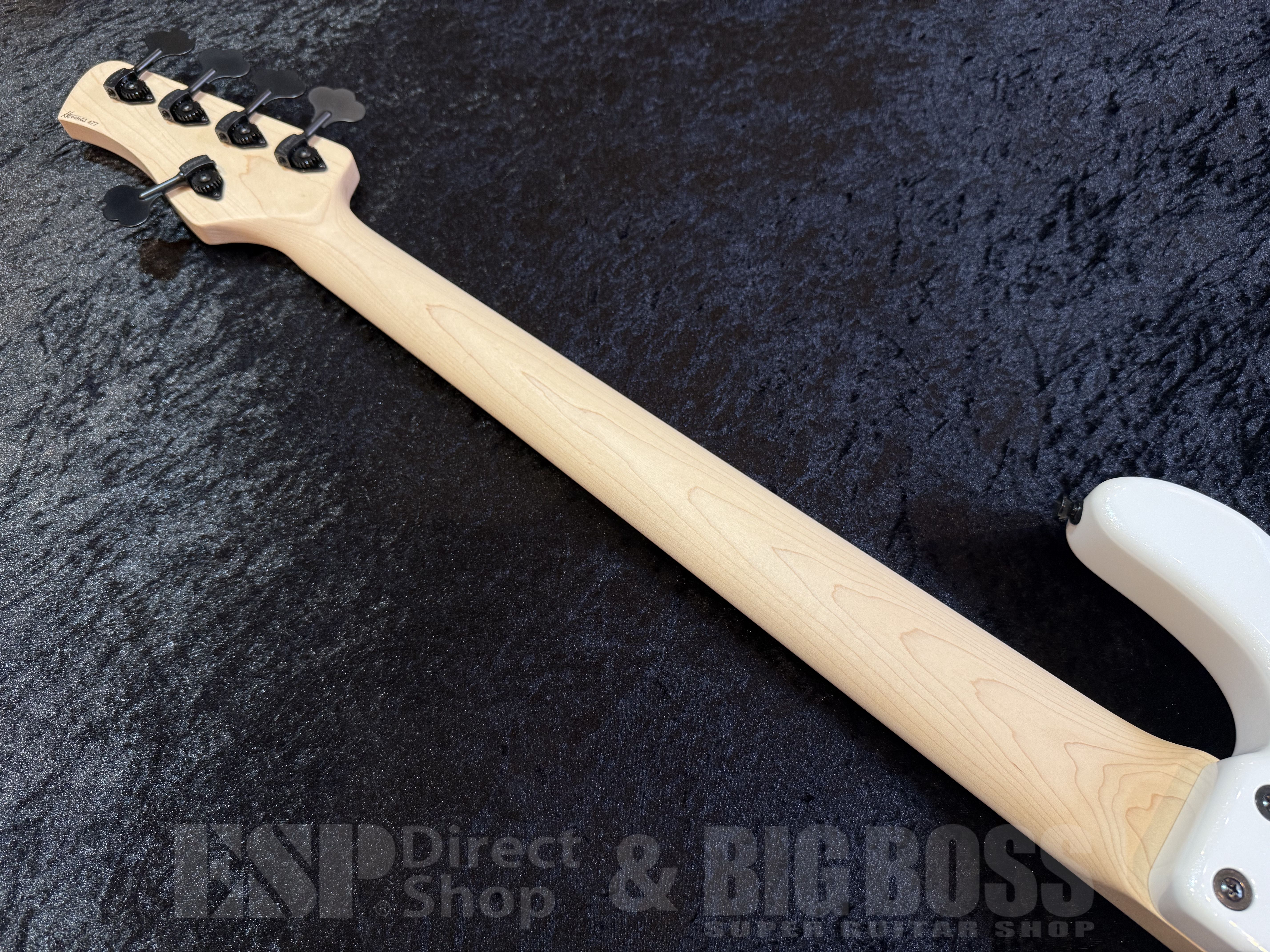 【即納可能】 Kikuchi Guitars （キクチギターズ） Hermes MV5 LE 【Snowflake White Pearl】 福岡店