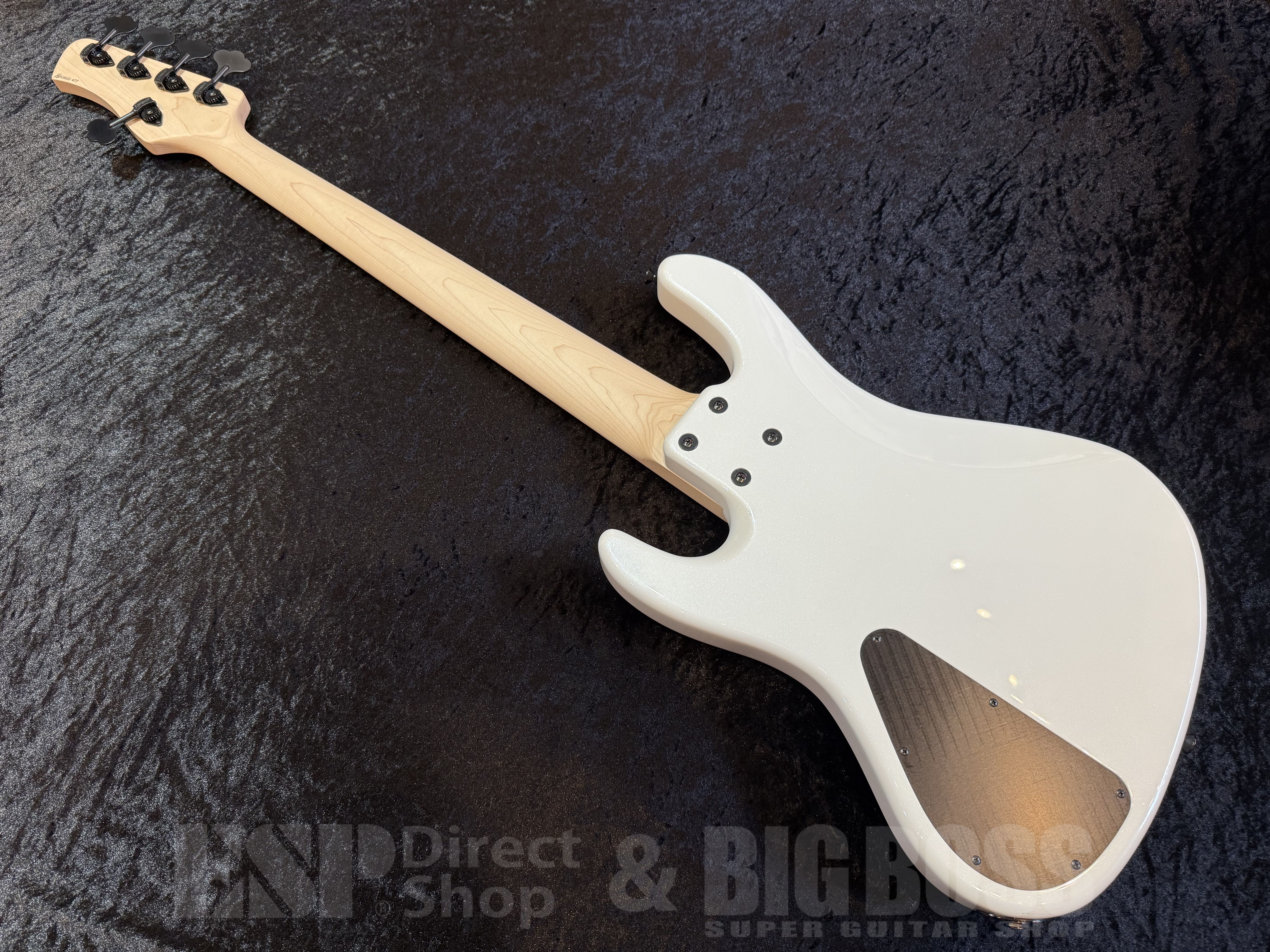 【即納可能】 Kikuchi Guitars （キクチギターズ） Hermes MV5 LE 【Snowflake White Pearl】 福岡店