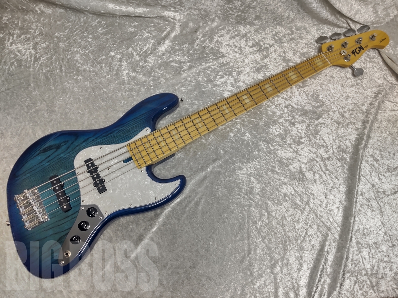 【即納可能/OUTLET】FUJIGEN(フジゲン) NJB100MBAHV / See-Thru Blue Burst お茶の水駅前店(東京)【中古・アウトレット タイムセール対象商品｜2025年11月4日～14日までの限定価格！】