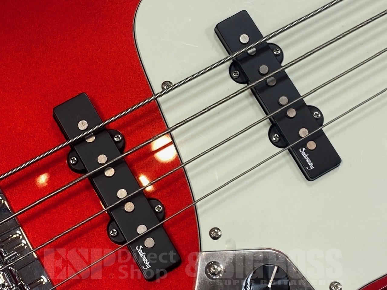 【即納可能】Sadowsky MetroExpress MX22 WL4 BLK/Candy Apple Red/ Morado Fingerboard GWS