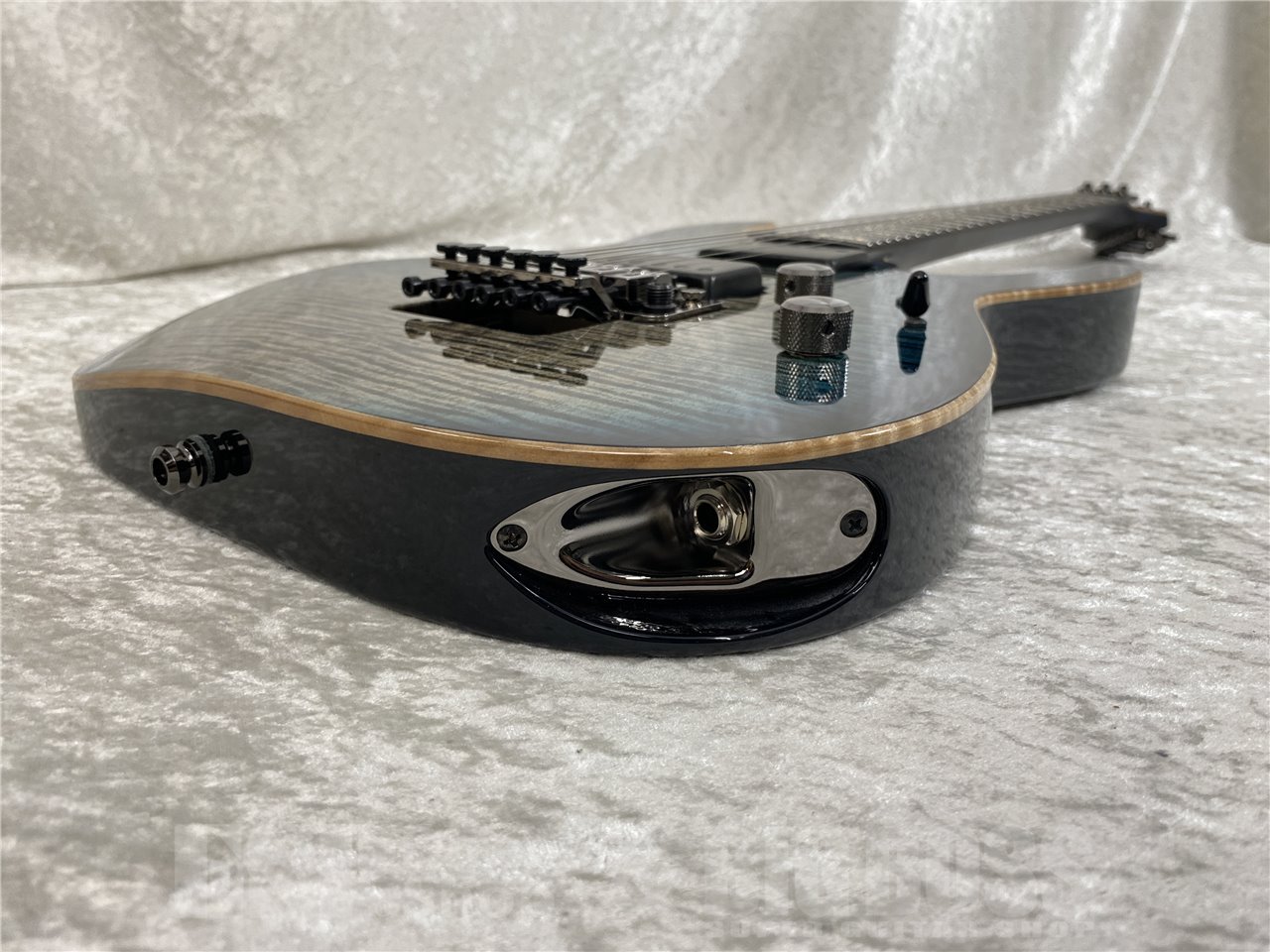 【受注生産】ESP(イーエスピー) M-II CTM FR/FM (Black Aqua Burst C w/Blue Pearl Black)