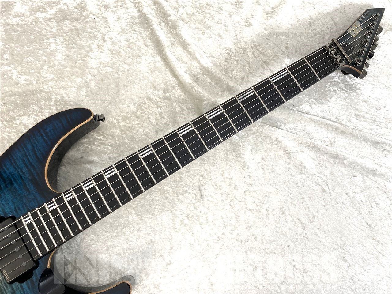 【受注生産】ESP(イーエスピー) M-II CTM FR/FM (Black Aqua Burst C w/Blue Pearl Black)