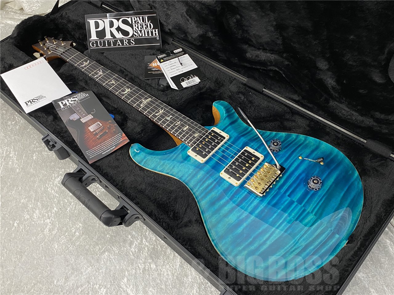 【即納可能】Paul Reed Smith(ポールリードスミス/PRS) Custom 24 10Top / Carroll Blue (2025年製 S/N 0415416)