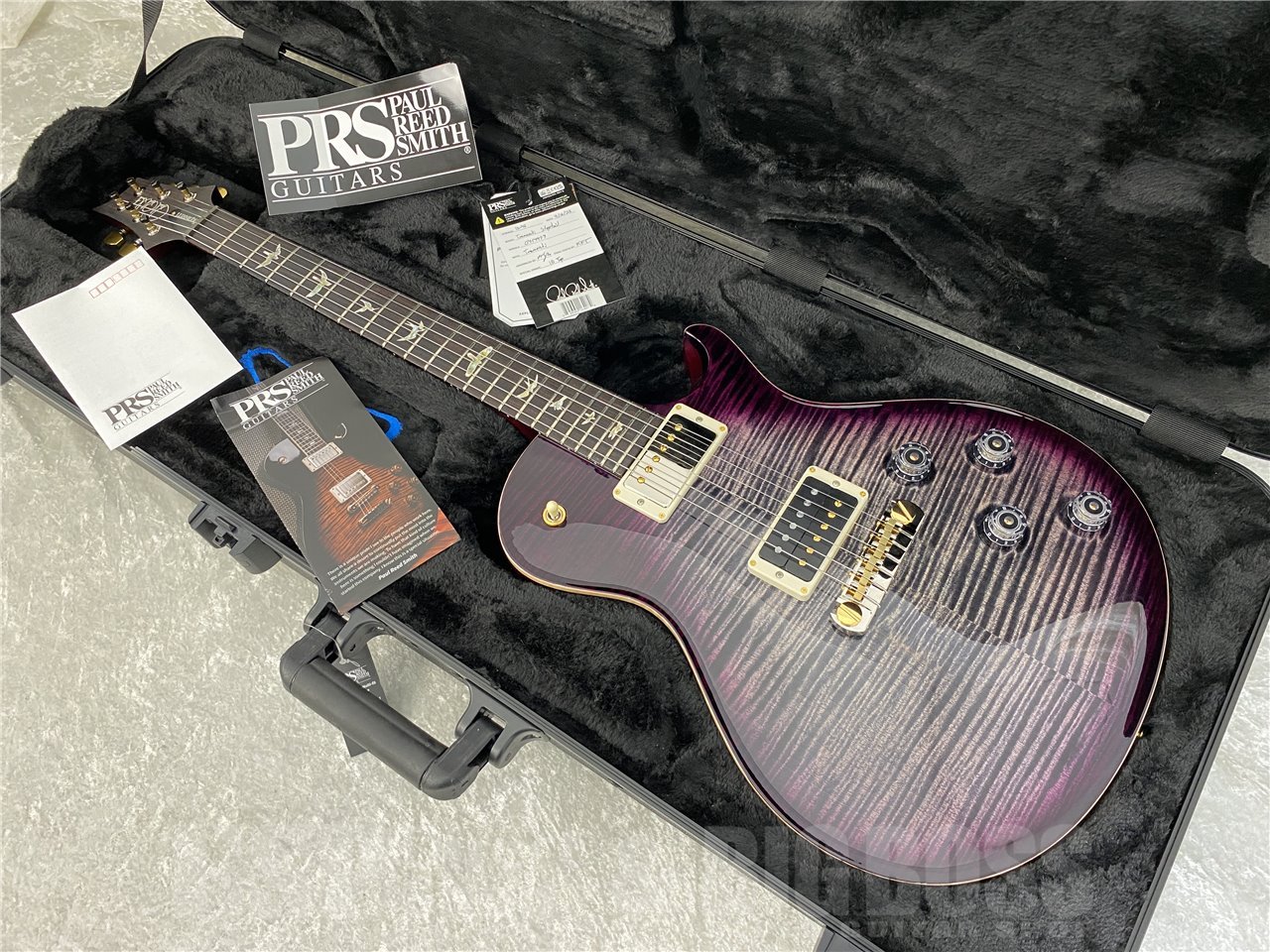 【即納可能】Paul Reed Smith(ポールリードスミス/PRS) Mark Tremonti Signature Stoptail 10Top / Charcoal Purple Burst (2025年製 S/N 0414974)