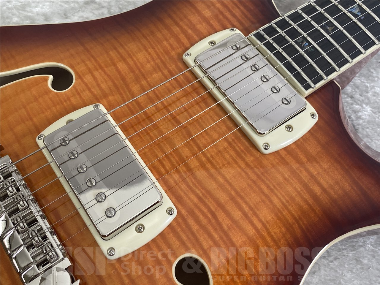【即納可能】Paul Reed Smith(PRS/ポールリードスミス) SE Hollowbody II Piezo / Vintage Sunburst (2025年製) お茶の水駅前店(東京)