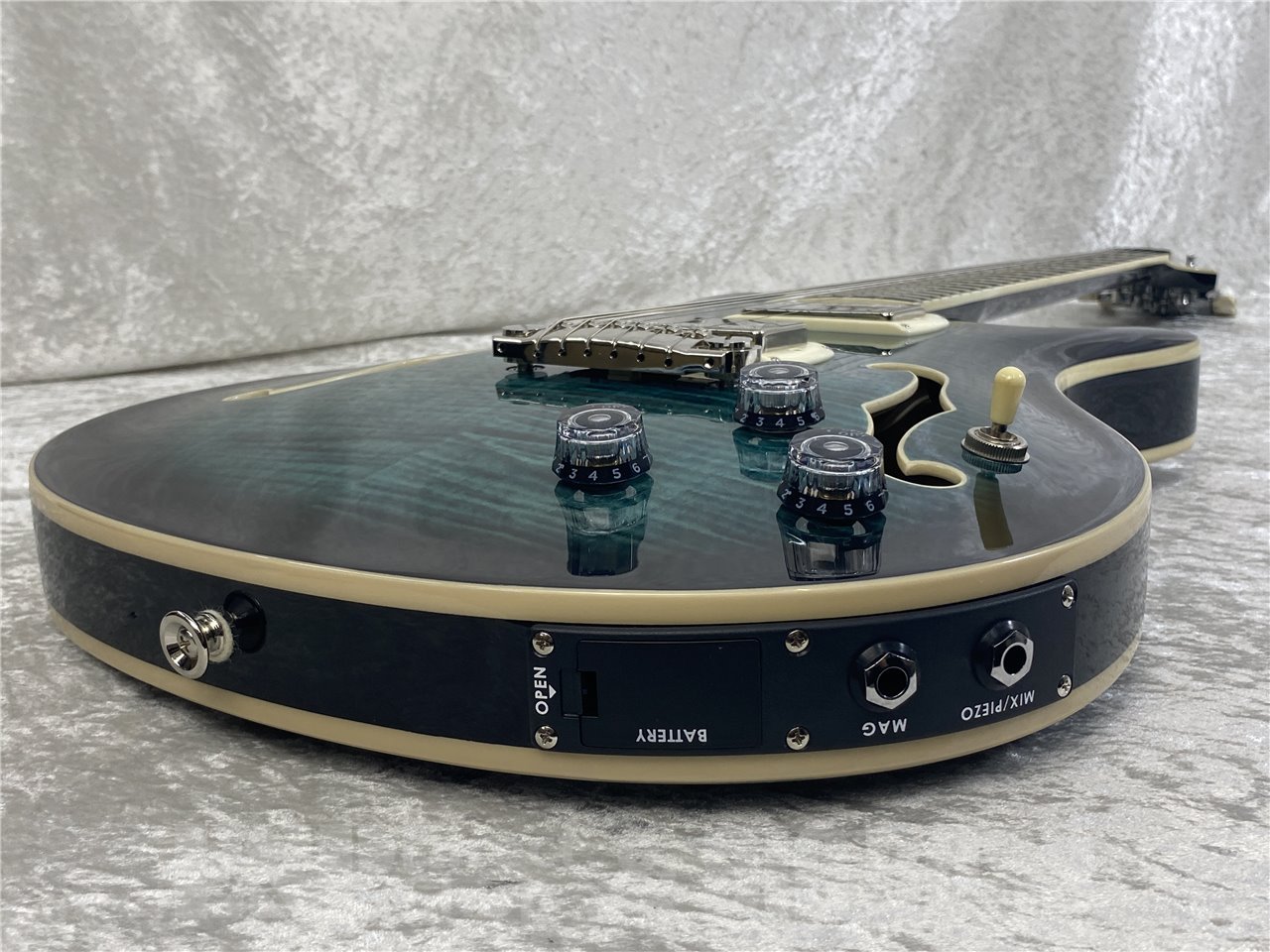 【即納可能】Paul Reed Smith(PRS/ポールリードスミス) SE Hollowbody II Piezo / Peacock Blue (2025年製) お茶の水駅前店(東京)