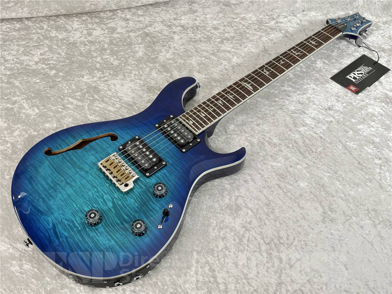 【即納可能】Paul Reed Smith (PRS/ポールリードスミス) SE Custom 24 Semi-Hollow Piezo / Lake Blue(2024年製) お茶の水駅前店・別館