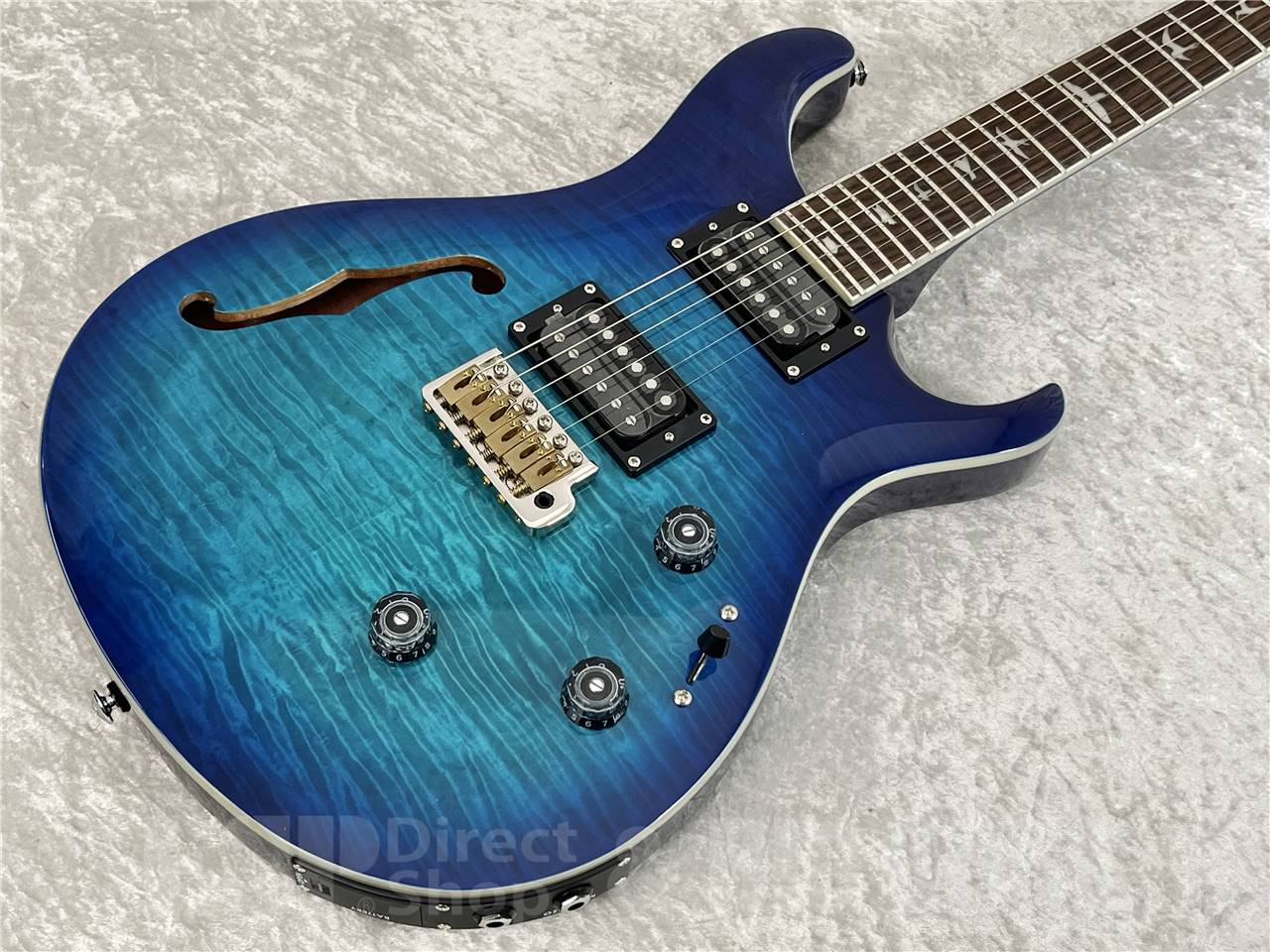 【即納可能】Paul Reed Smith (PRS/ポールリードスミス) SE Custom 24 Semi-Hollow Piezo / Lake Blue(2024年製) お茶の水駅前店・別館