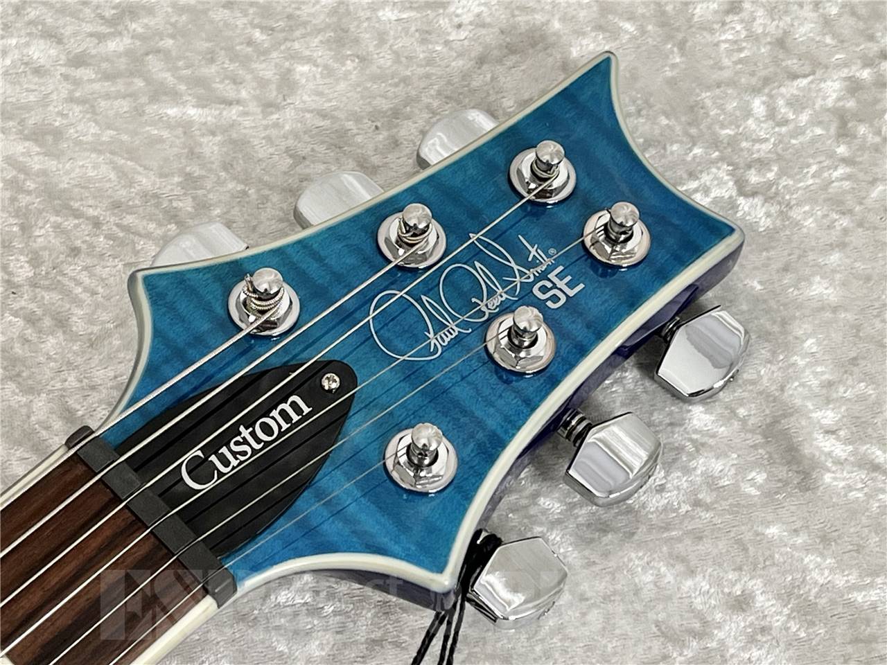 【即納可能】Paul Reed Smith (PRS/ポールリードスミス) SE Custom 24 Semi-Hollow Piezo / Lake Blue(2024年製) お茶の水駅前店・別館