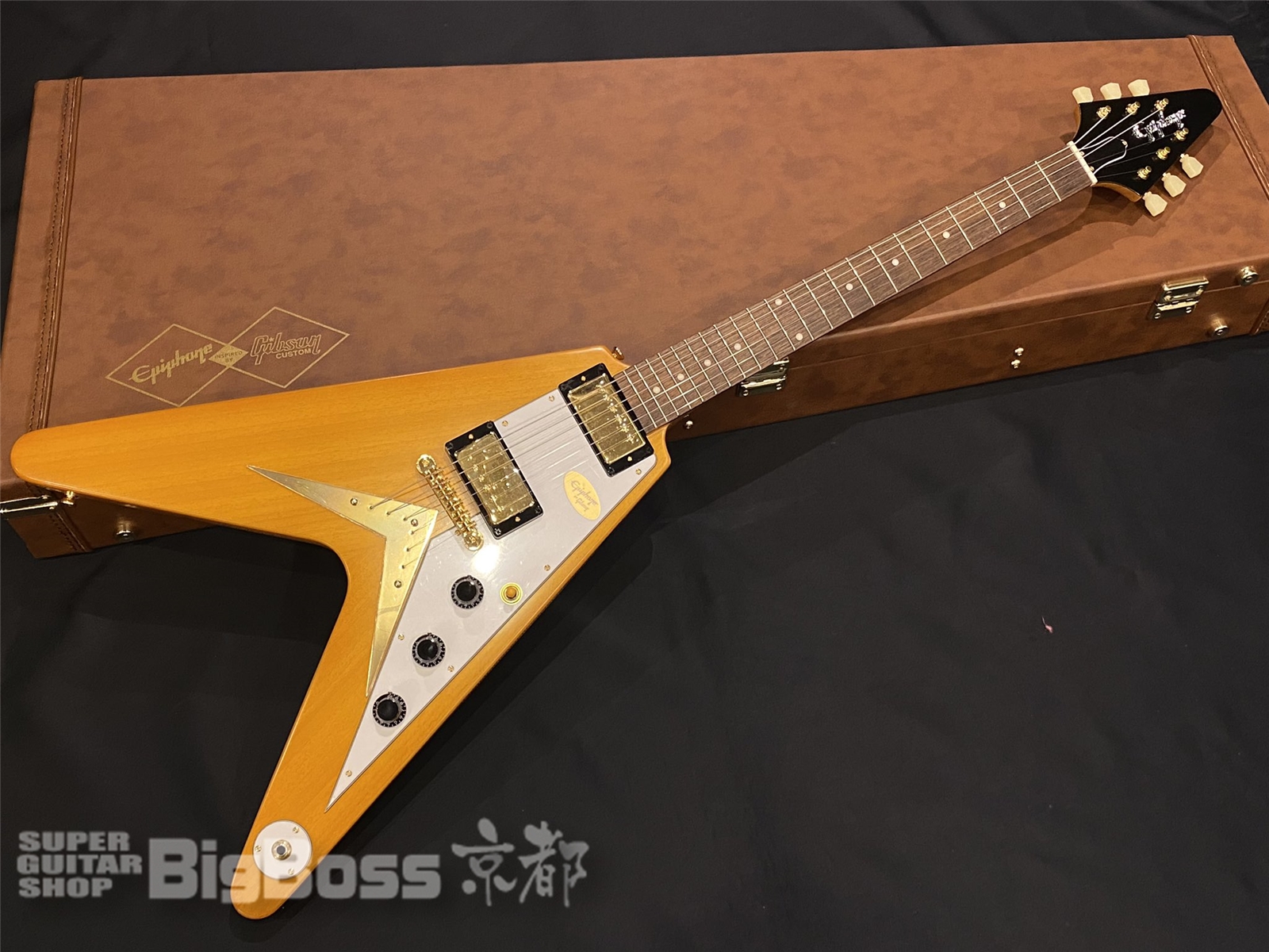 【即納可能】Epiphone(エピフォン) 1958 KORINA FLYING V 京都店