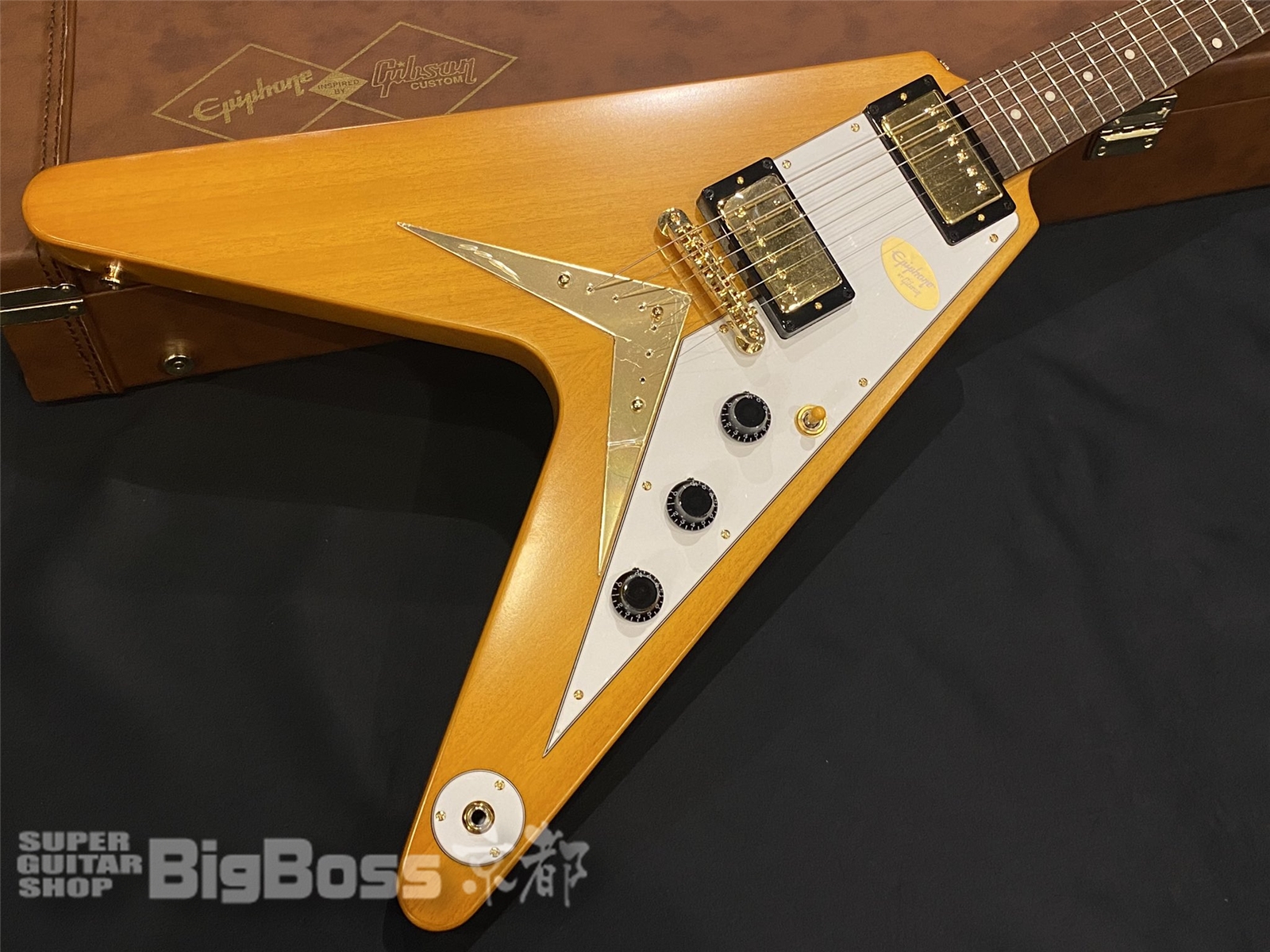 【即納可能】Epiphone(エピフォン) 1958 KORINA FLYING V 京都店