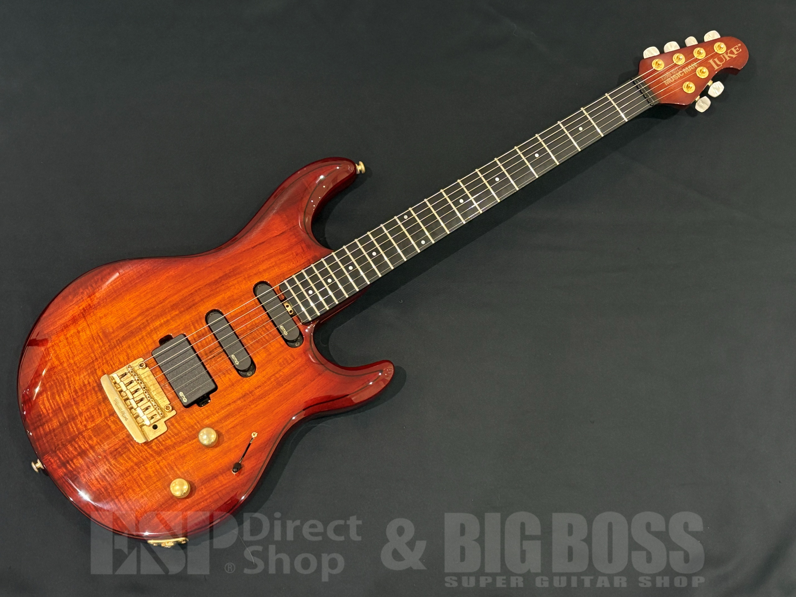 【即納可能/中古品】MUSIC MAN BFR Luke Island Burst Koa 大阪店