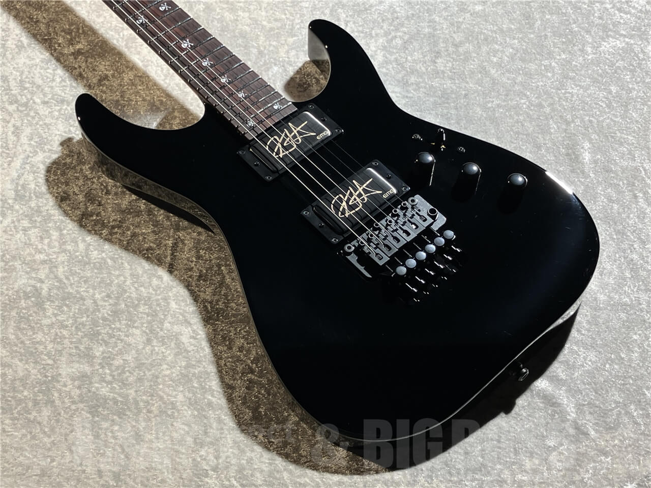 【即納可能】ESP(イ―エスピー) KH-2 NECK-THRU Black (METALLICA/Kirk Hammett Model) 札幌店