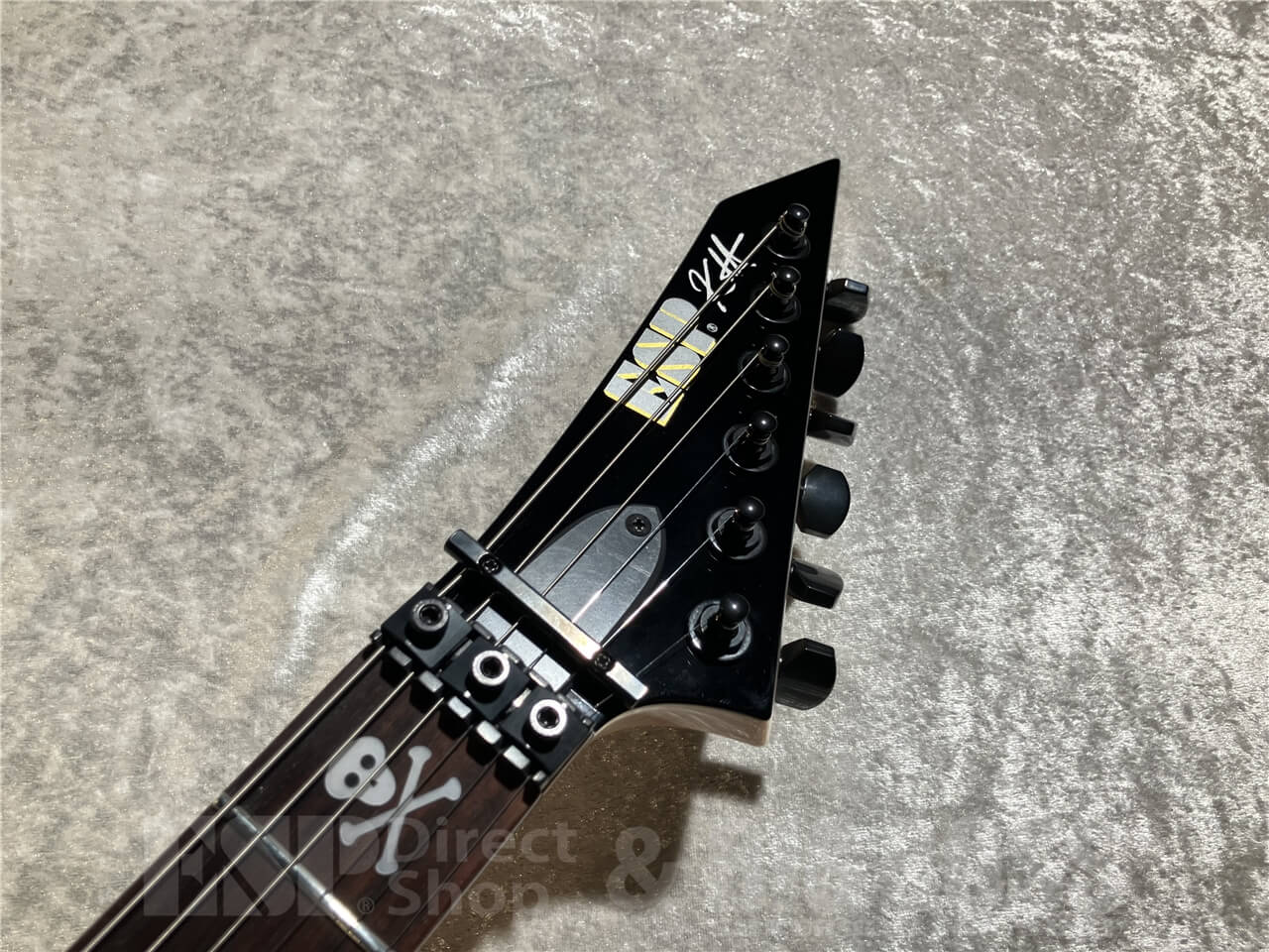【即納可能】ESP(イ―エスピー) KH-2 NECK-THRU Black (METALLICA/Kirk Hammett Model) 札幌店